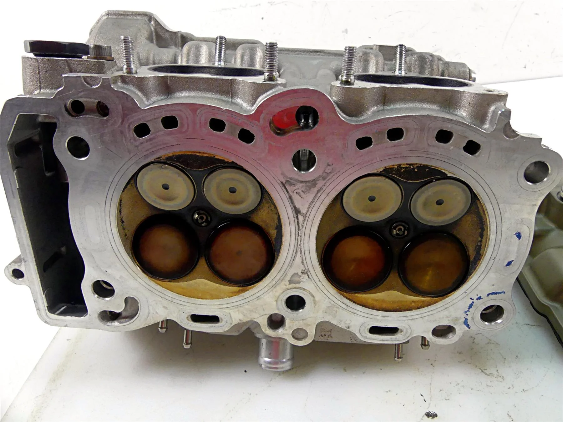 2018 Ducati Panigale 1100 V4 S Front Cylinderhead Cylinder Head 30125191AR - Image 11