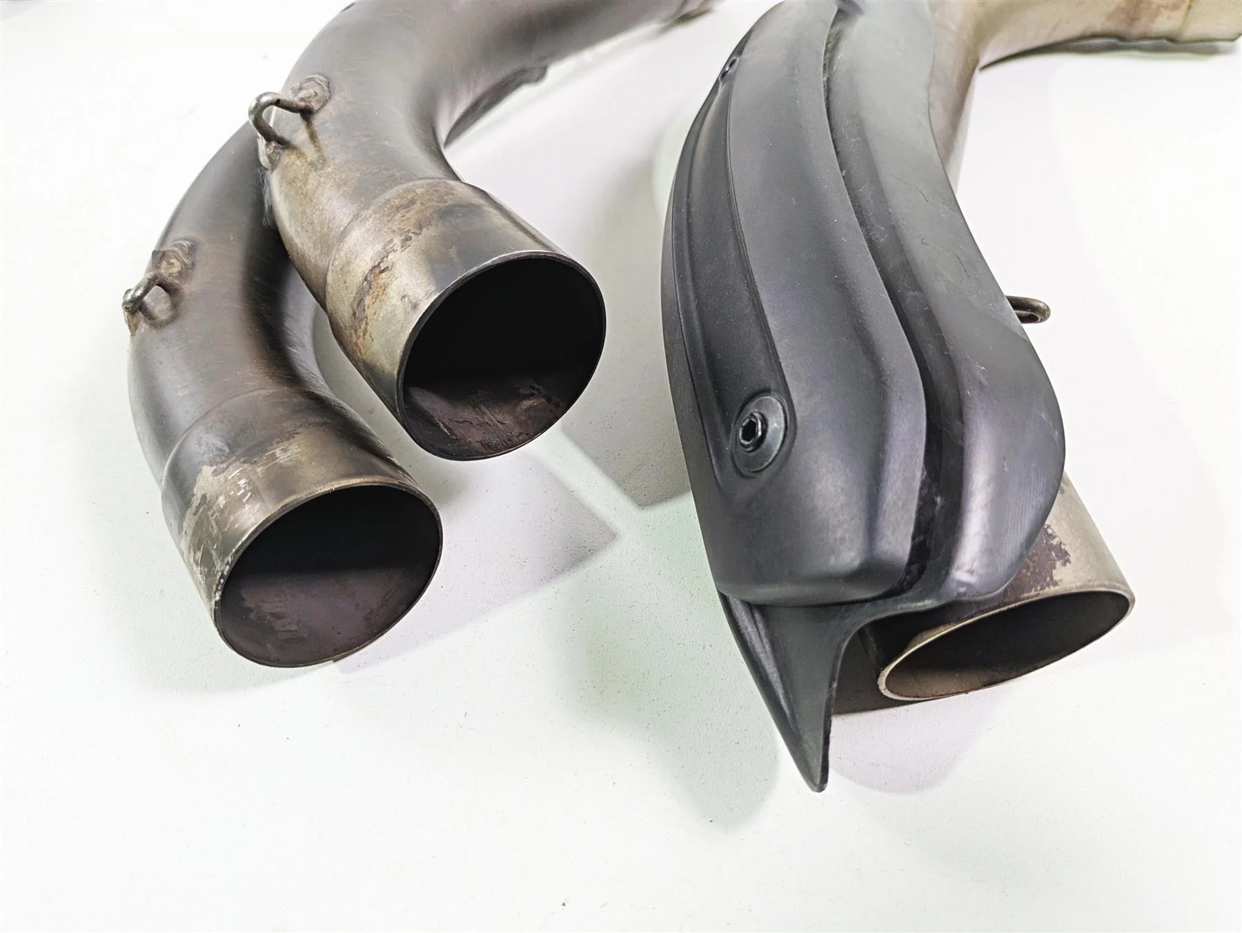 2018 Ducati Scrambler Desert Sled 800 Stock Exhaust Pipe Header Set 57211861AA - Image 3