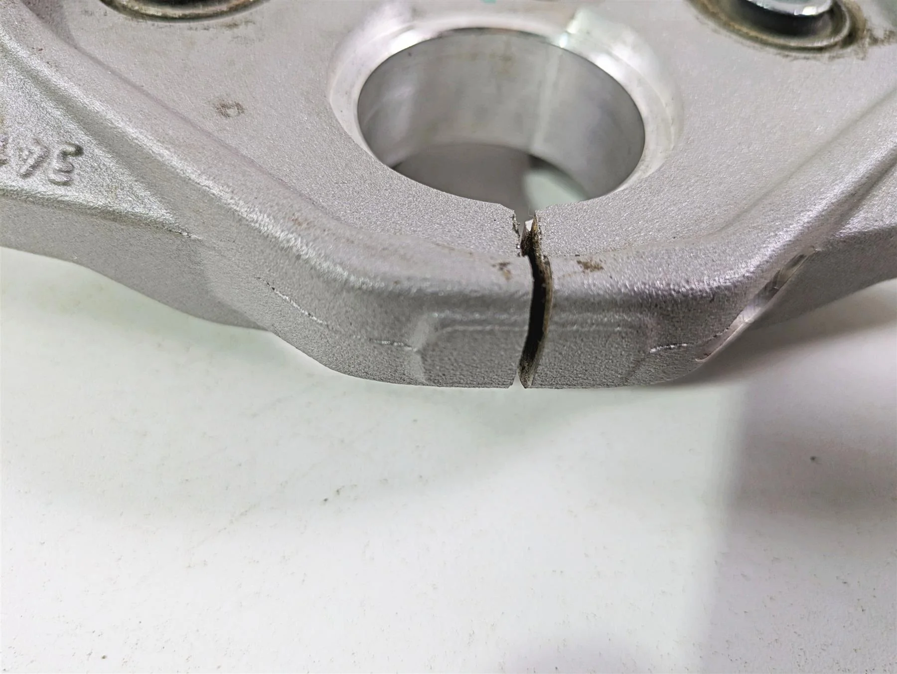 2018 Ducati Scrambler Desert Sled 800 Upper Triple Tree Clamp 34111182AA - Image 8