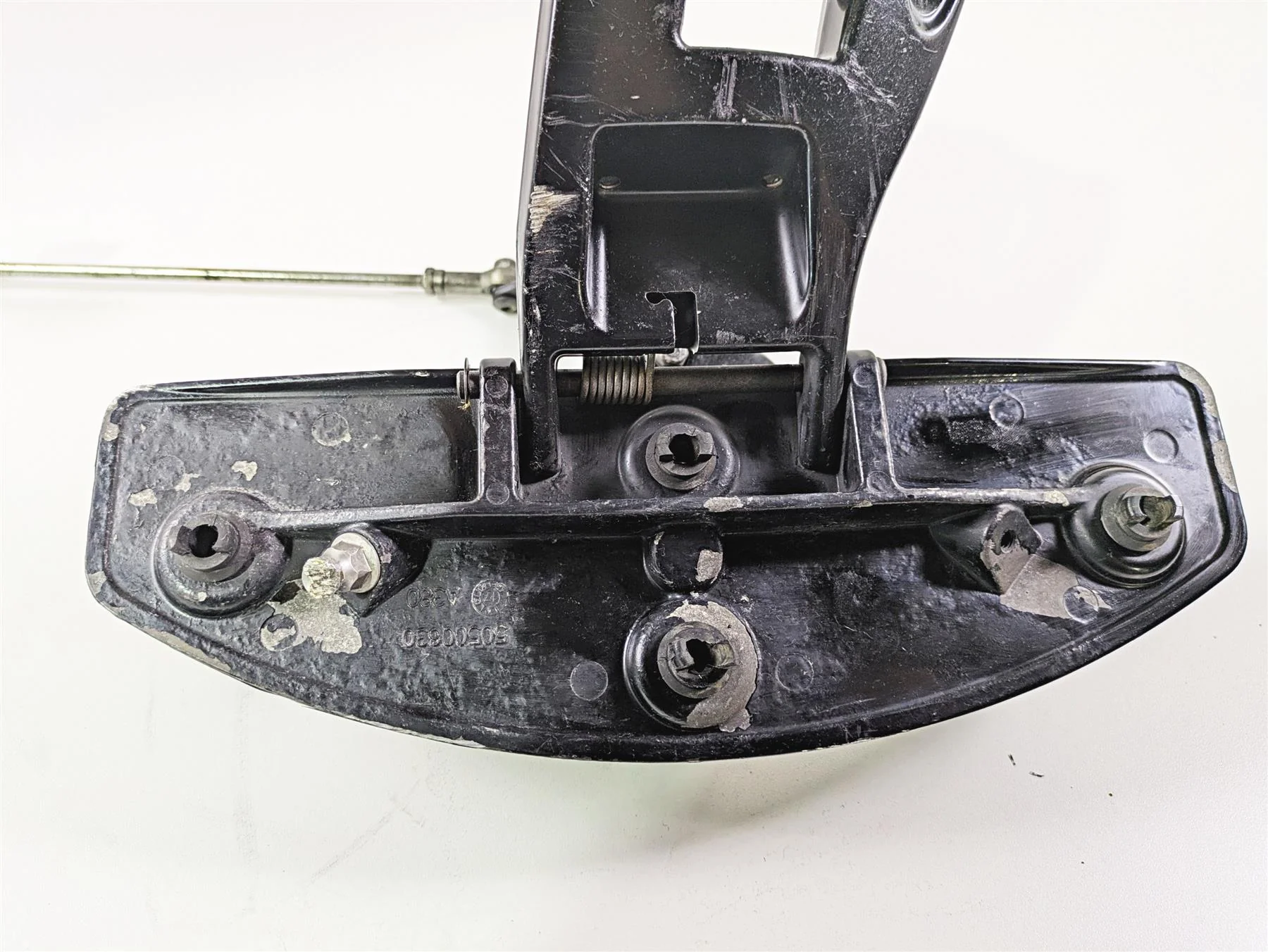 2018 Harley FLHCS Softail Heritage 115th Left Floorboard & Shift Lever 50501087 - Image 11