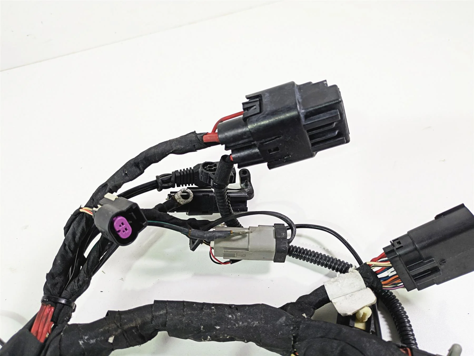 2018 Harley FLHCS Softail Heritage 115th Main Wiring Harness Loom -Read 69201492 - Image 10
