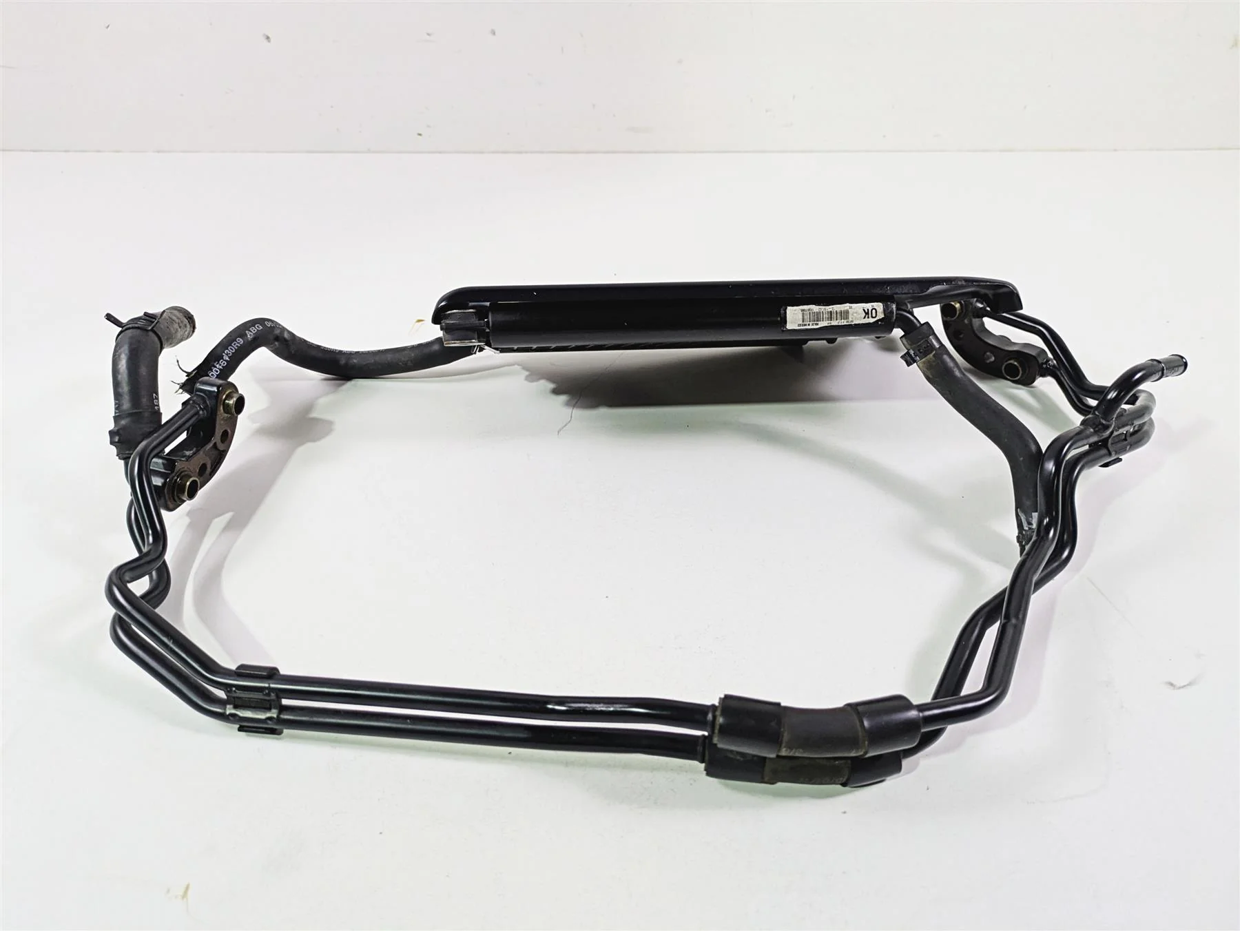 2018 Harley FLHCS Softail Heritage 115th Oil Cooler + Lines & Cover 62700191 - Image 3
