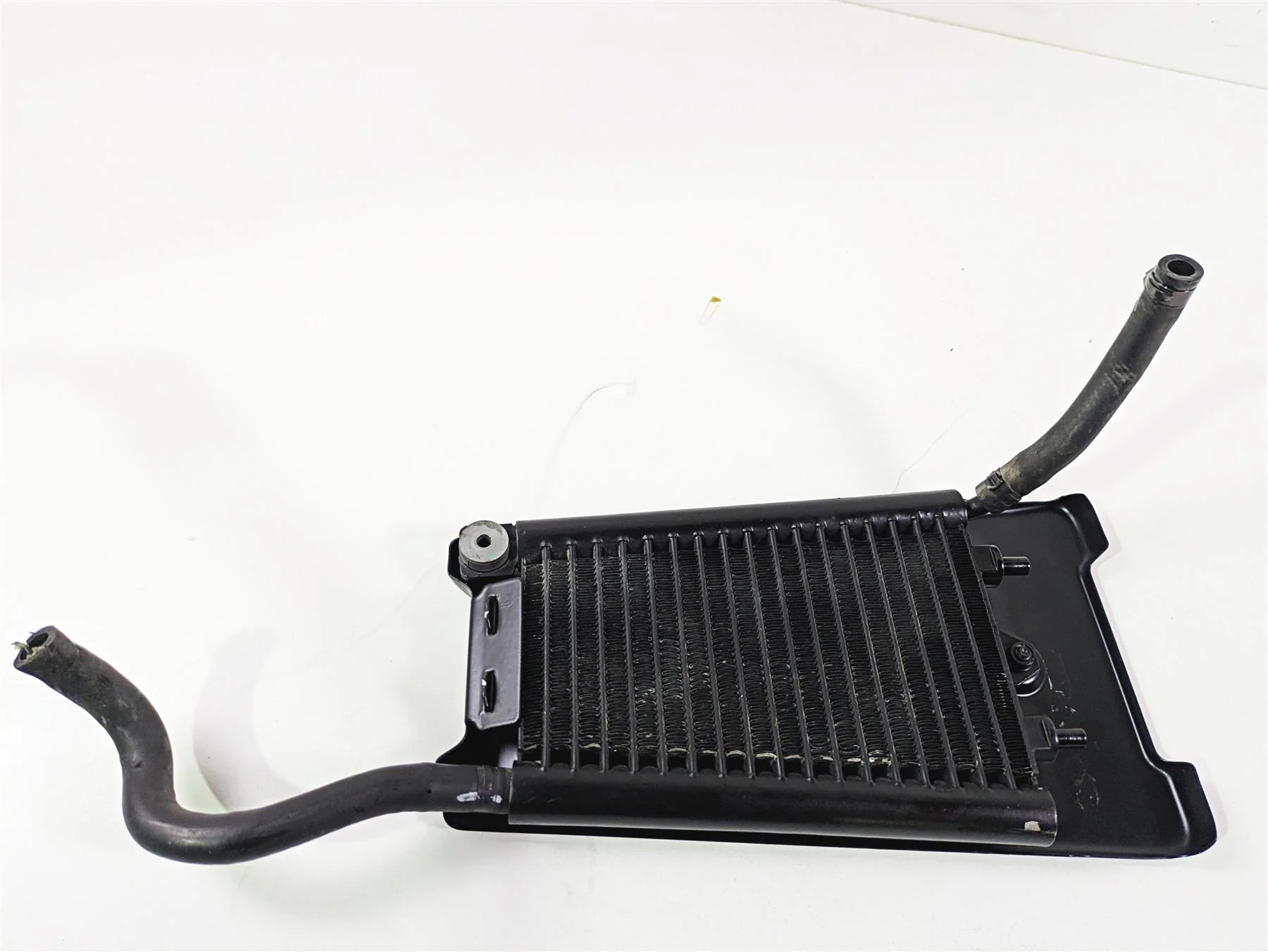 2018 Harley FLHCS Softail Heritage 115th Oil Cooler + Lines & Cover 62700191 - Image 5