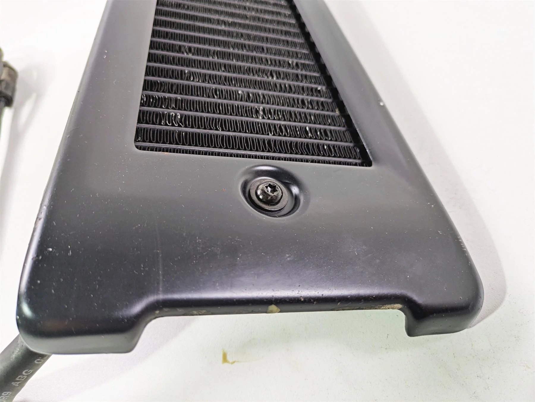 2018 Harley FLHCS Softail Heritage 115th Oil Cooler + Lines & Cover 62700191 - Image 8