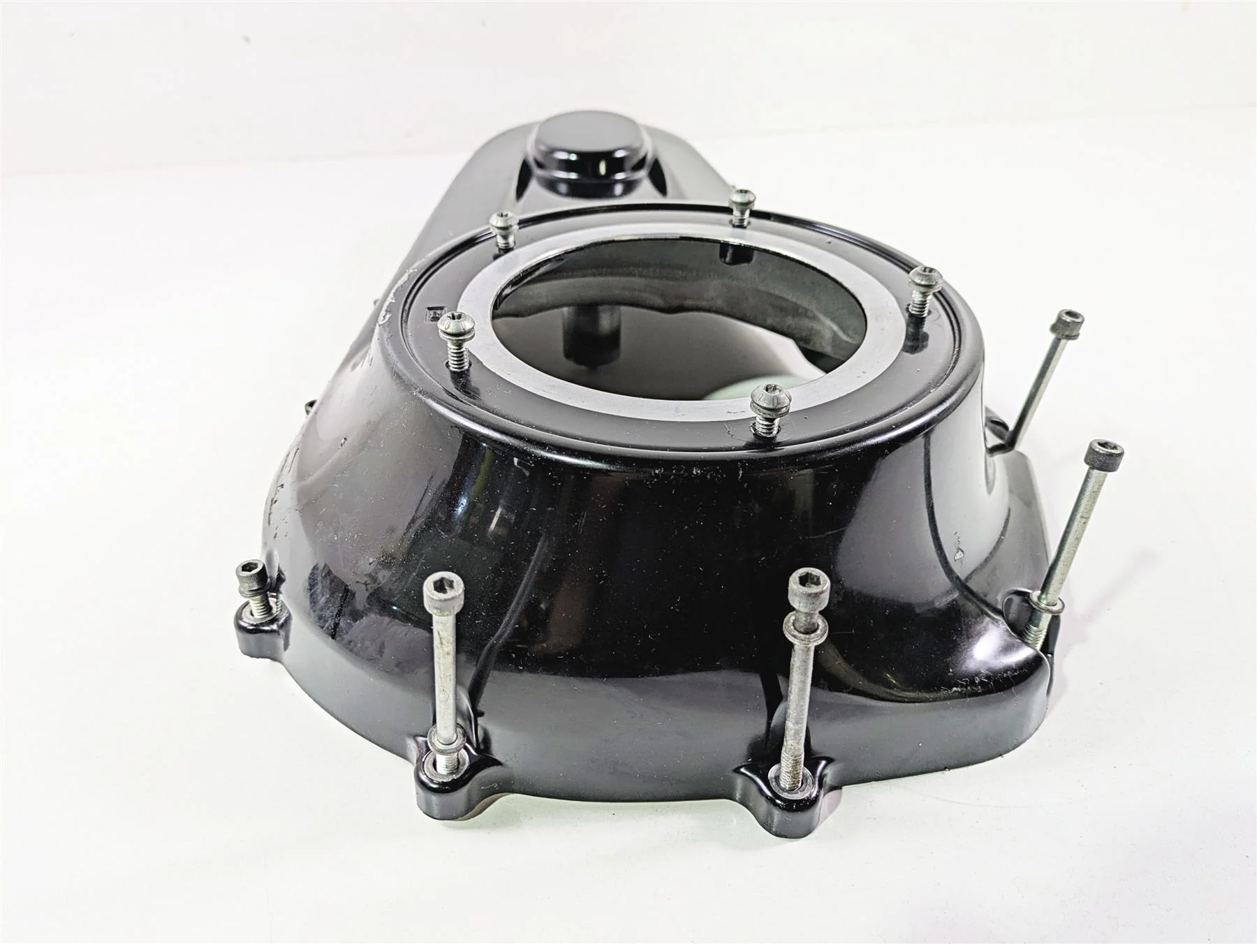 2018 Harley FLHCS Softail Heritage 115th Outer Primary Clutch Cover M8 25700559 - Image 3