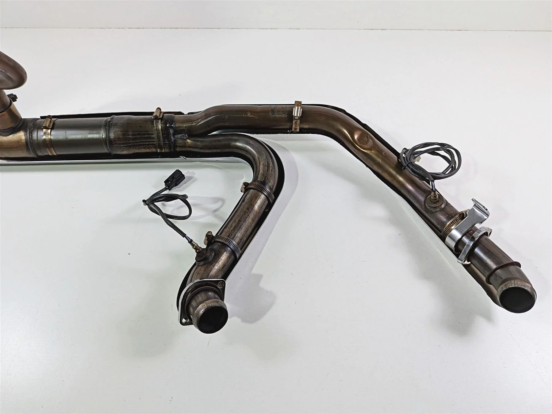 2018 Harley FLHTCU Touring Electra Glide Exhaust Header - Gutted 65600176 - Image 9