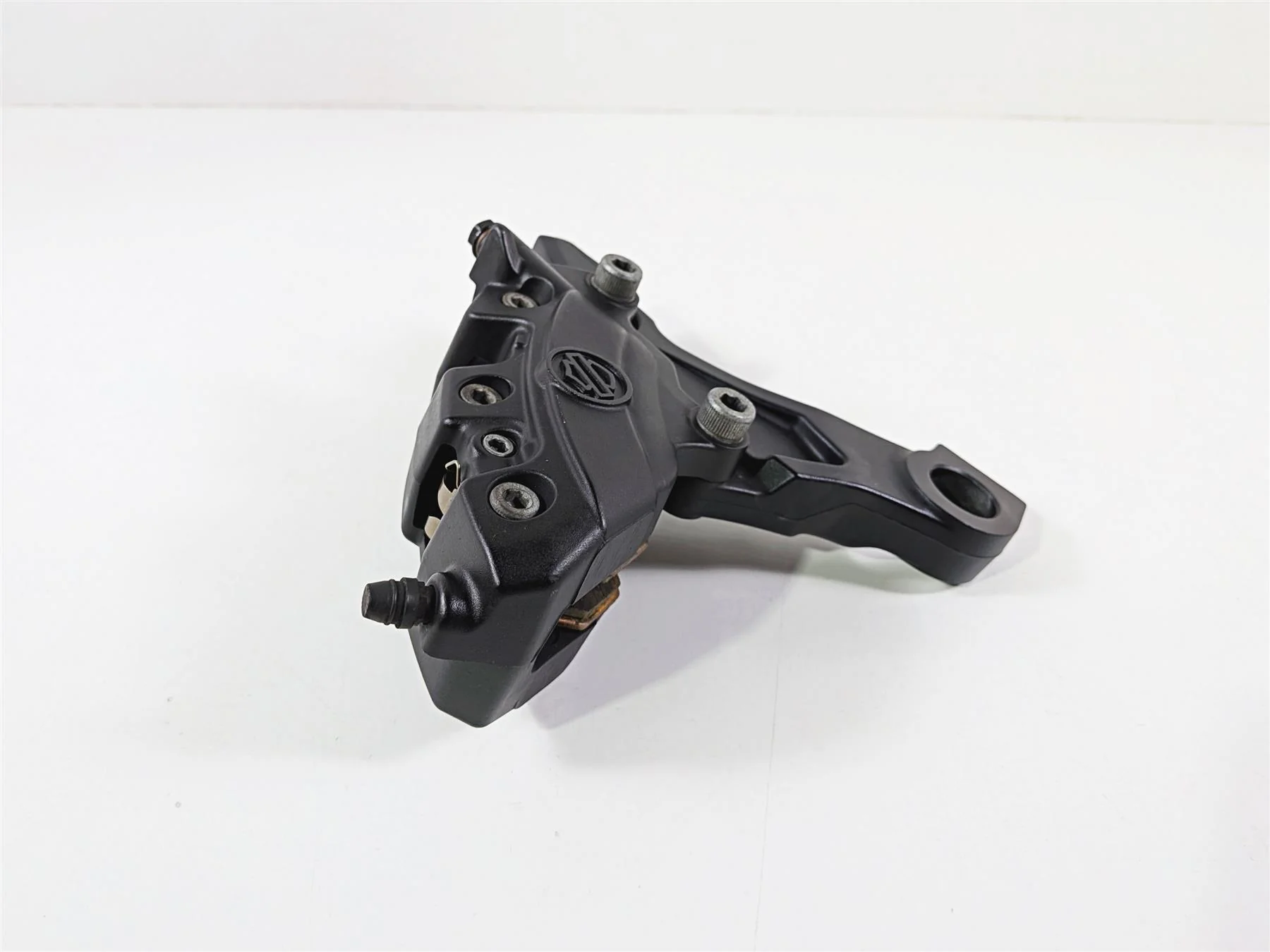 2018 Harley FLHTCU Touring Electra Glide Rear Brake Caliper & Bracket 44080-08C - Image 4