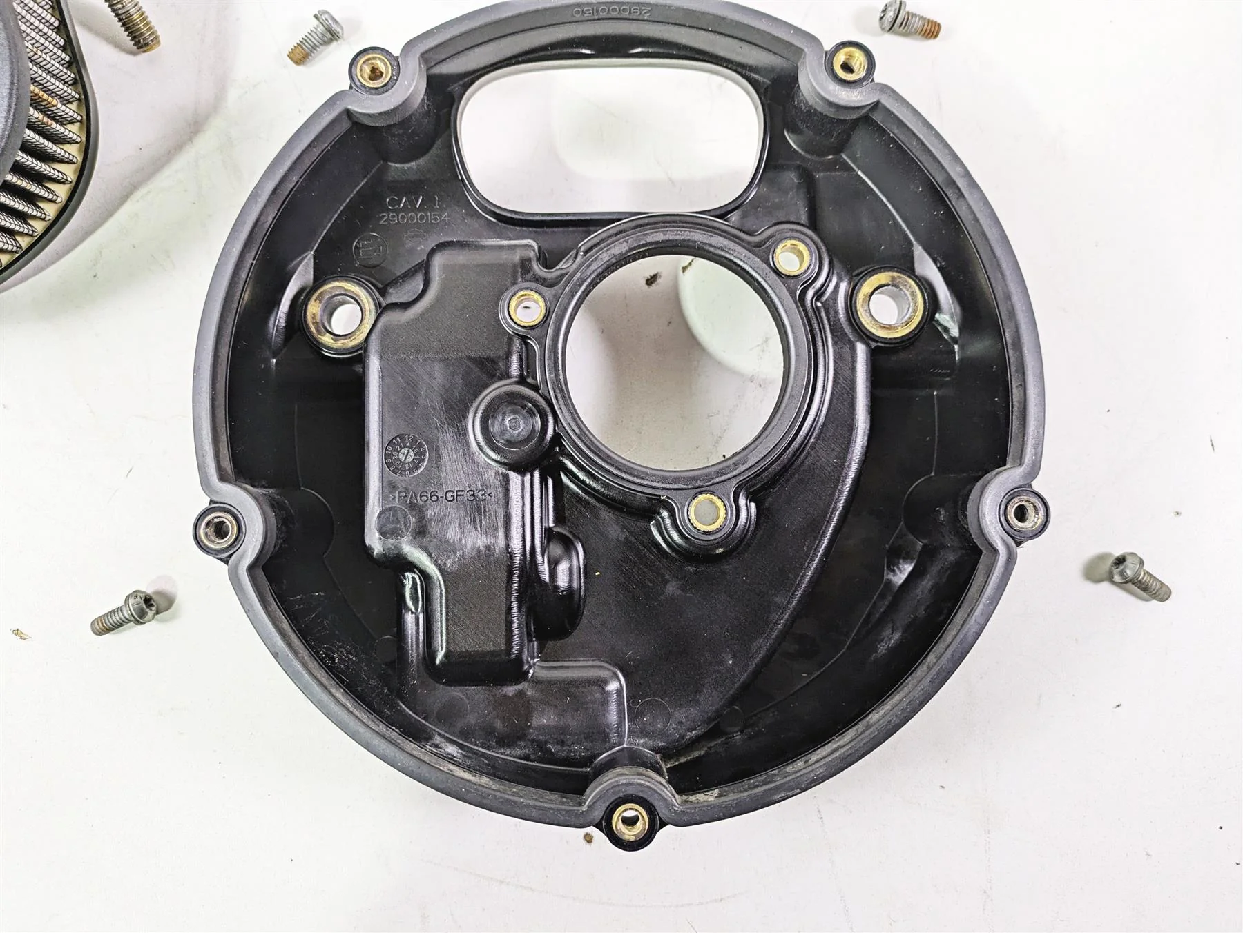 2018 Harley FXBR Softail Breakout Air Cleaner Breather Filter 29000154 29400248 - Image 2