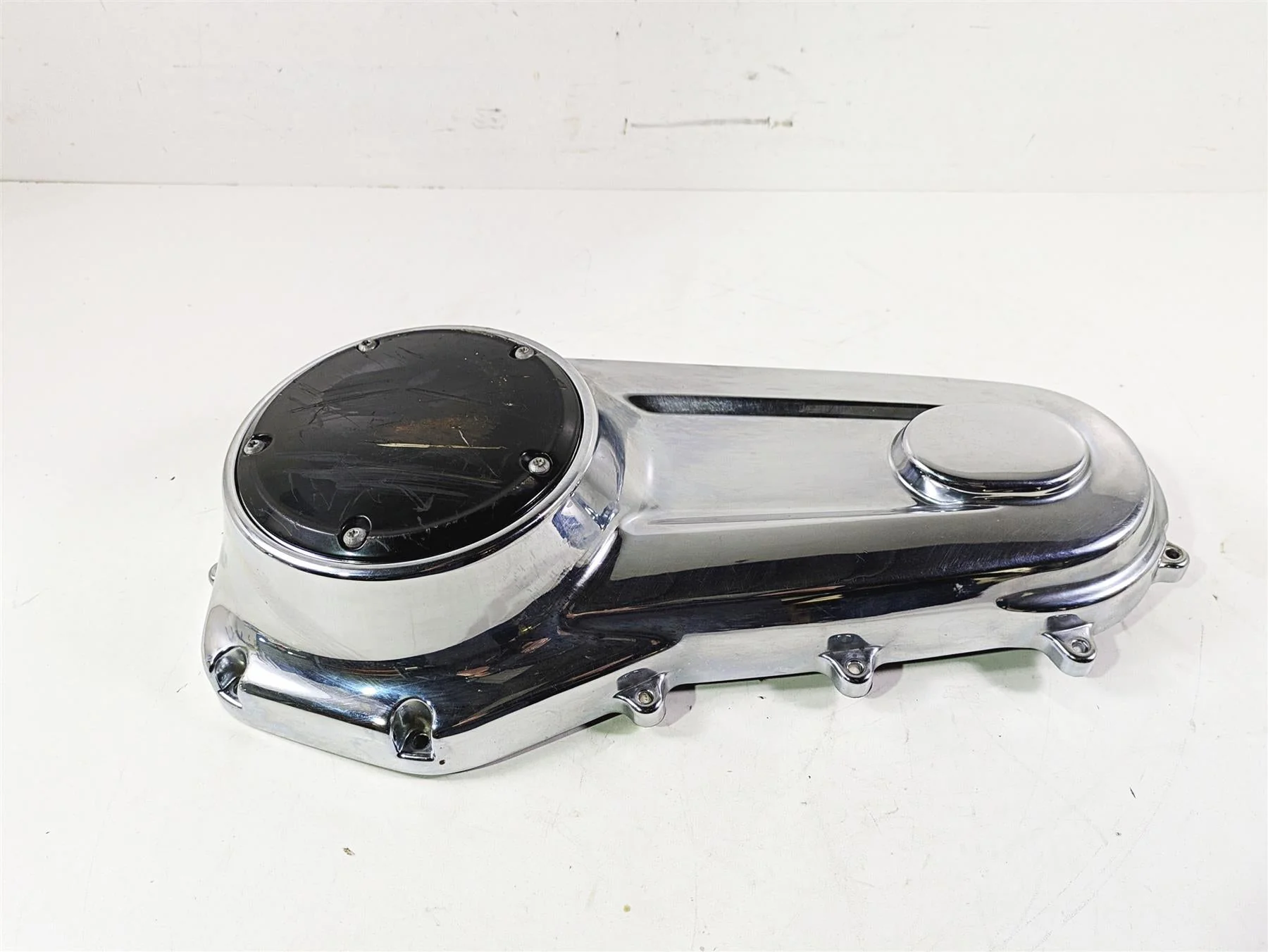 2018 Harley FXBR Softail Breakout Outer Primary Drive Clutch Cover 25700559 - Image 8