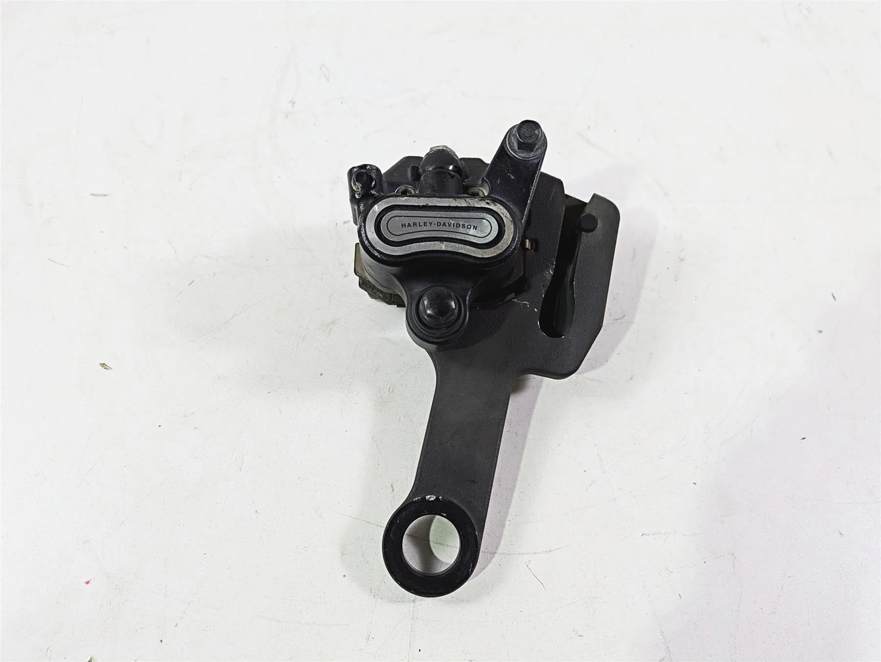 2018 Harley FXBR Softail Breakout Rear Brake Caliper + Bracket 41300192
