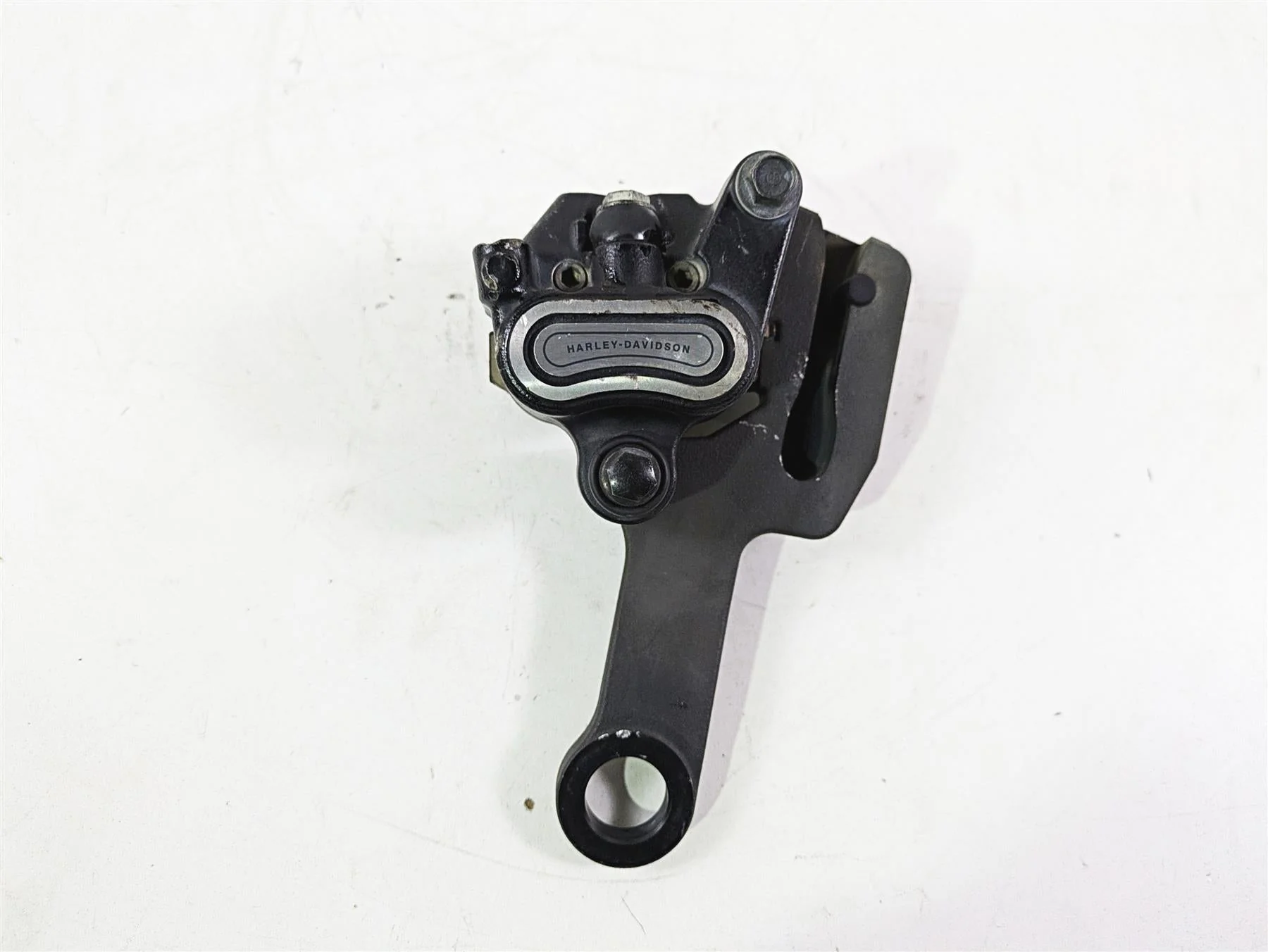 2018 Harley FXBR Softail Breakout Rear Brake Caliper + Bracket 41300192 - Image 5