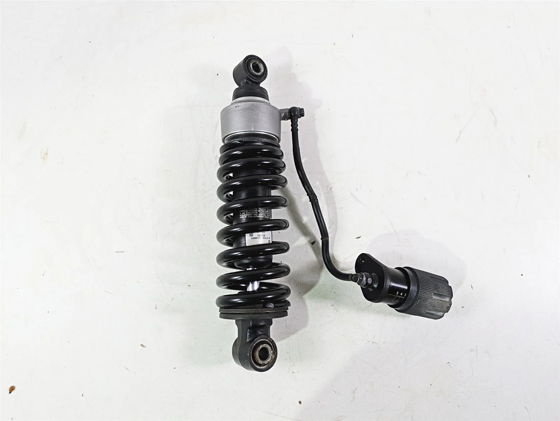 2018 Harley FXBR Softail Breakout Straight Adjustable Rear Shock Damper 54000112 - Image 5