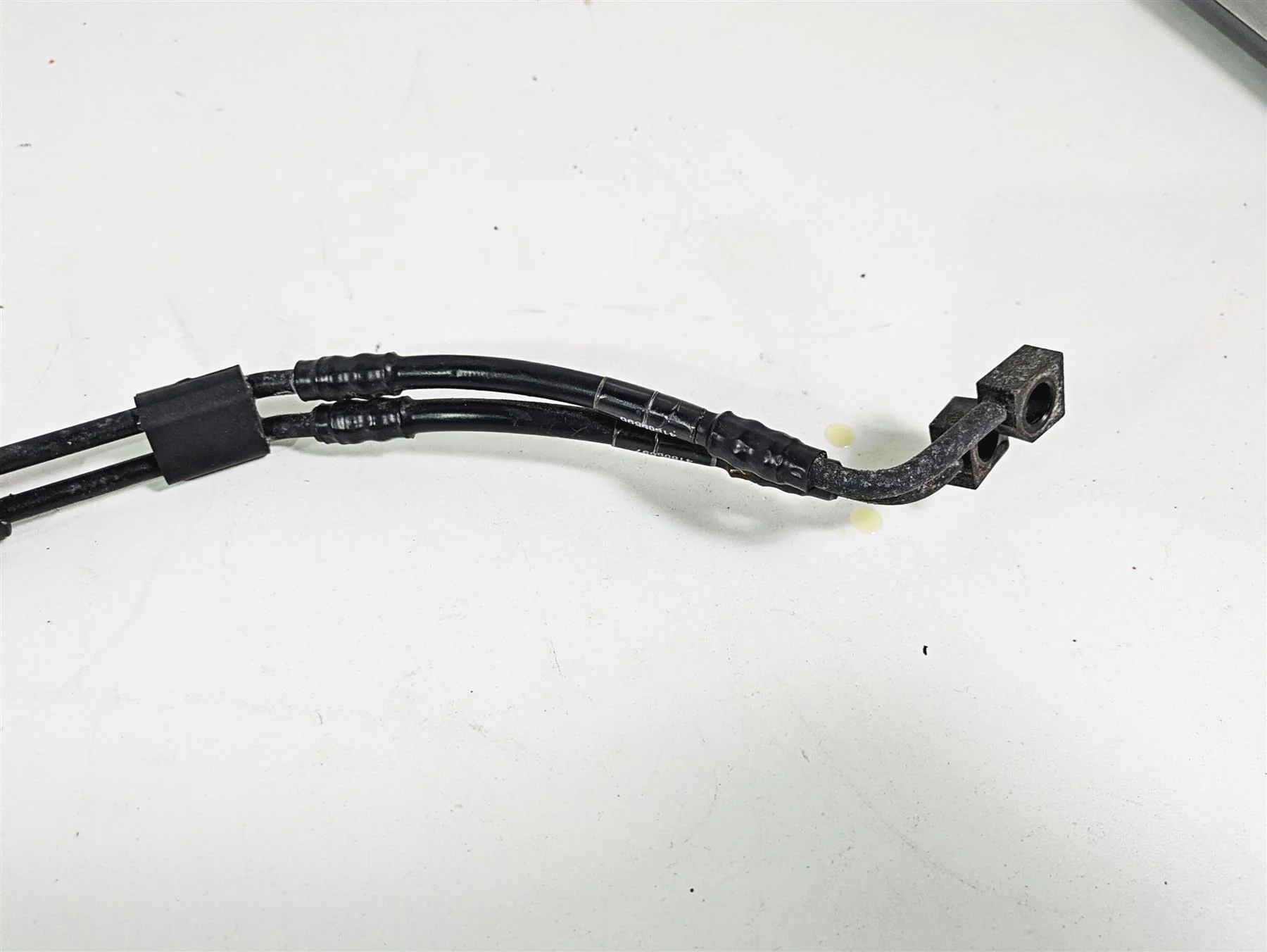 2018 Harley Softail FXFBS Fat Bob Front Abs Brake Line Set 41800622 - Image 11