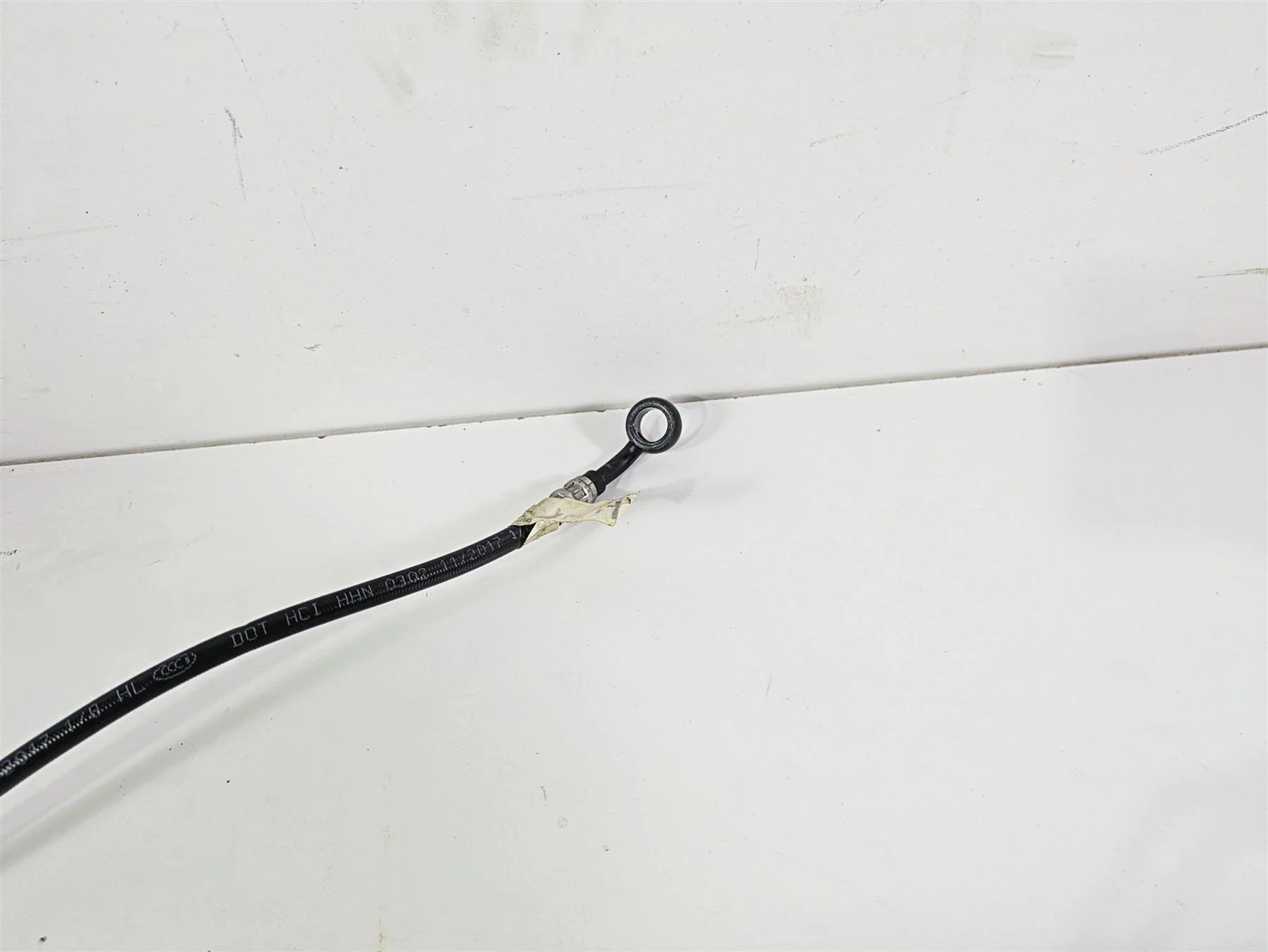 2018 Harley Softail FXFBS Fat Bob Front Abs Brake Line Set 41800622 - Image 6