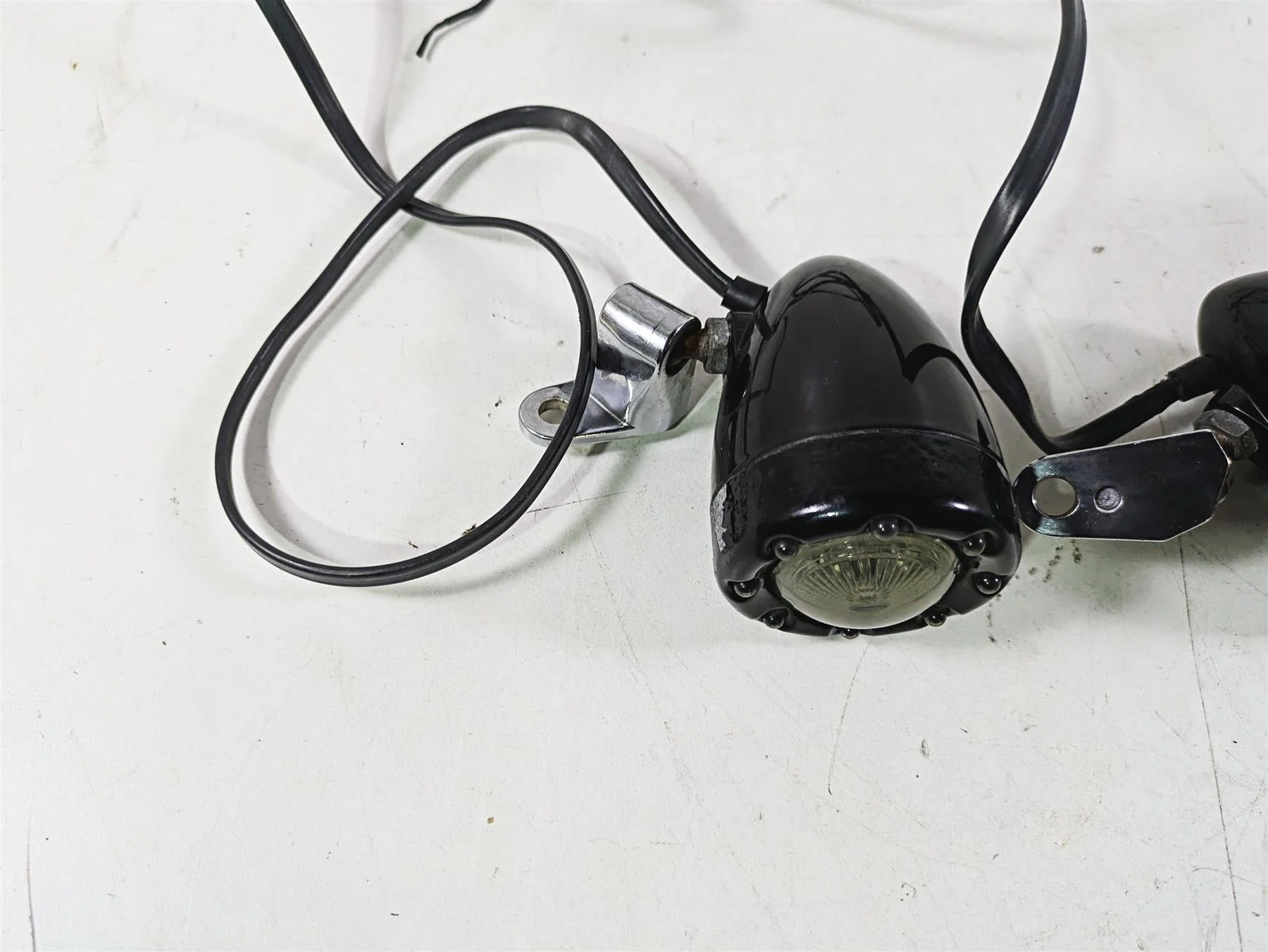 2018 Harley Softail FXFBS Fat Bob Front Led Turn Signal Set - Read PB-BR-AW-57 - Image 11