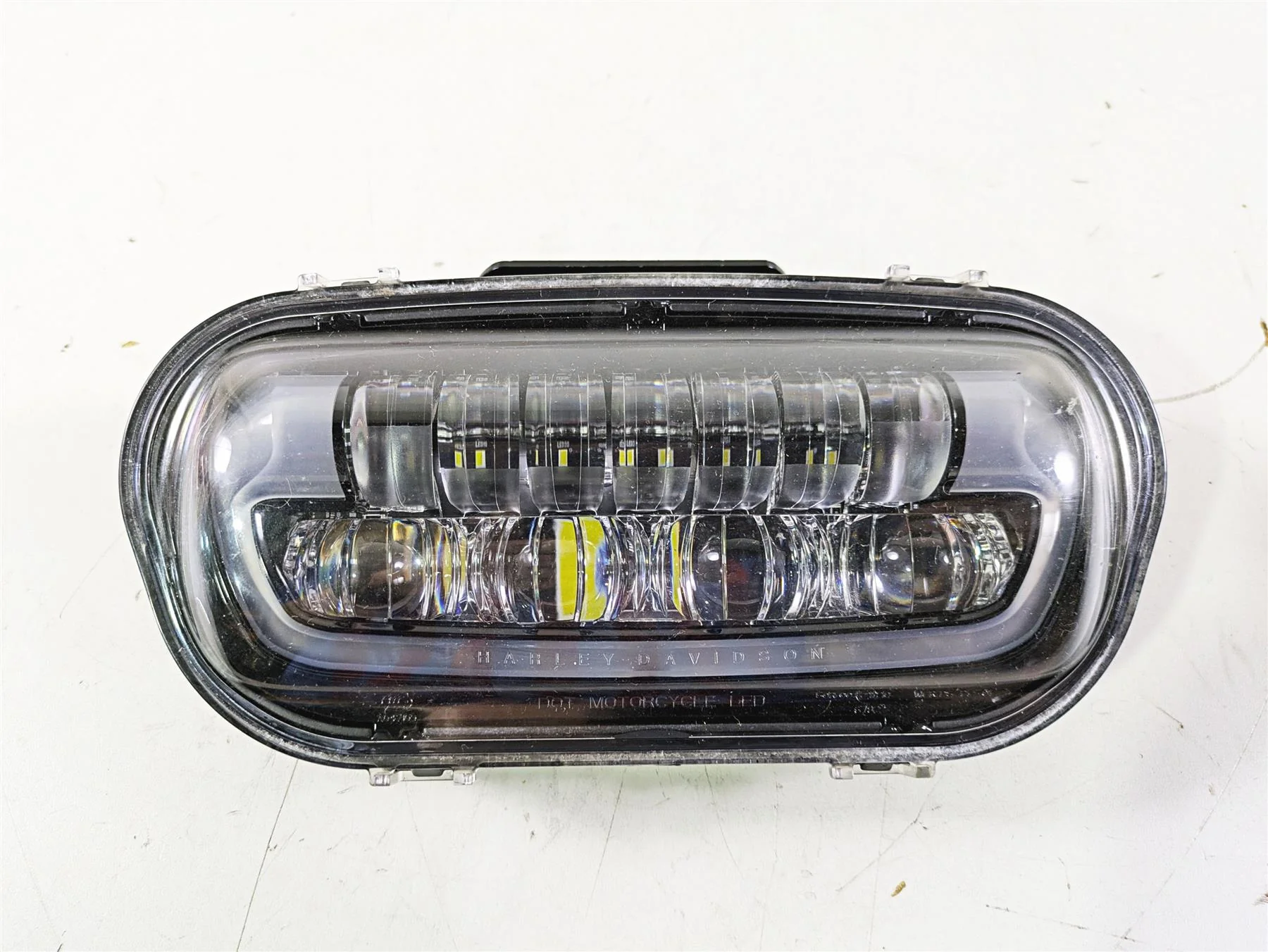 2018 Harley Softail FXFBS Fat Bob Headlight Led Head Light + Mount 67700288 - Image 7