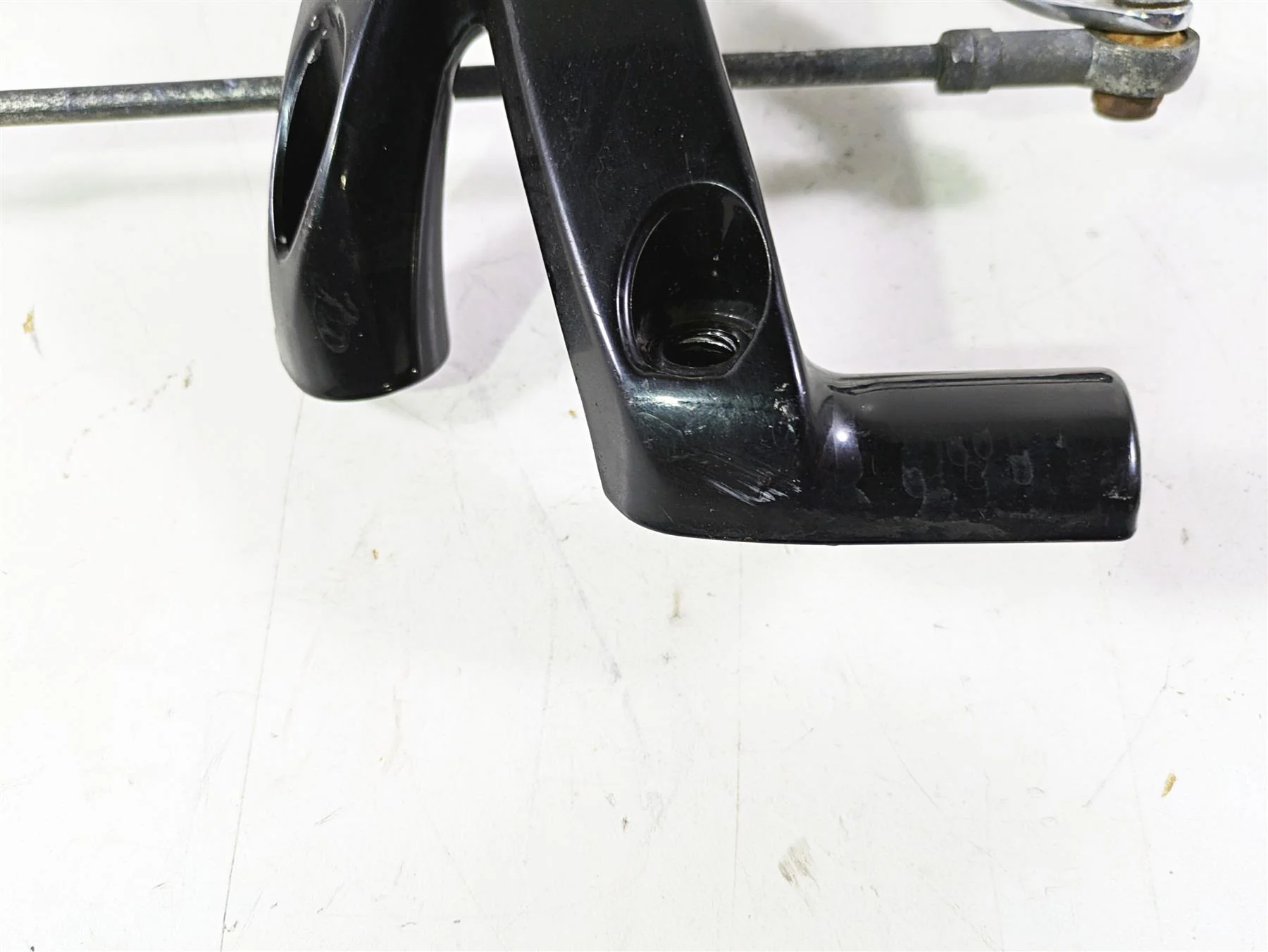 2018 Harley Softail FXFBS Fat Bob Left Rider Footpeg & Shifter 33600134 33600211 - Image 9