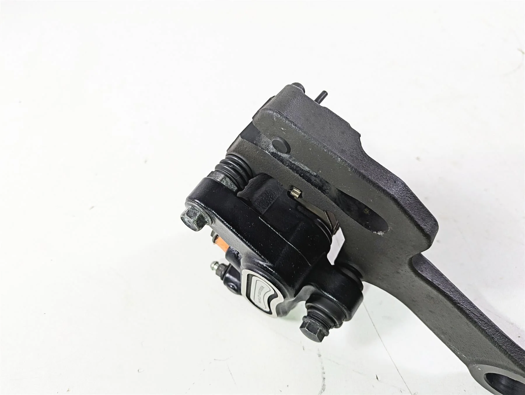 2018 Harley Softail FXFBS Fat Bob Rear Brake Caliper & Bracket 41300192 - Image 12