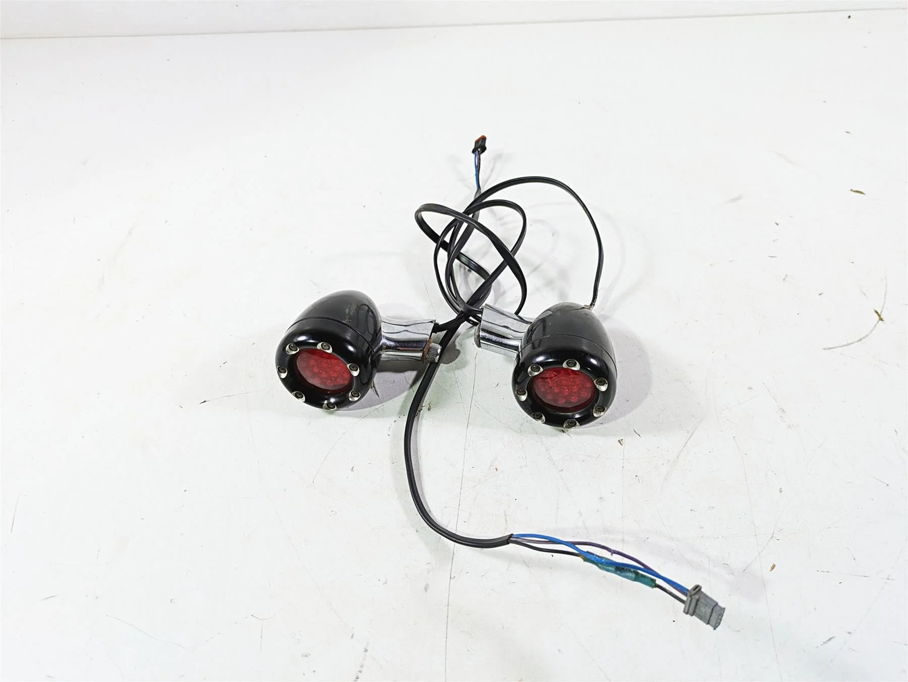 2018 Harley Softail FXFBS Fat Bob Rear Led Turn Signal Set - Read 67800965