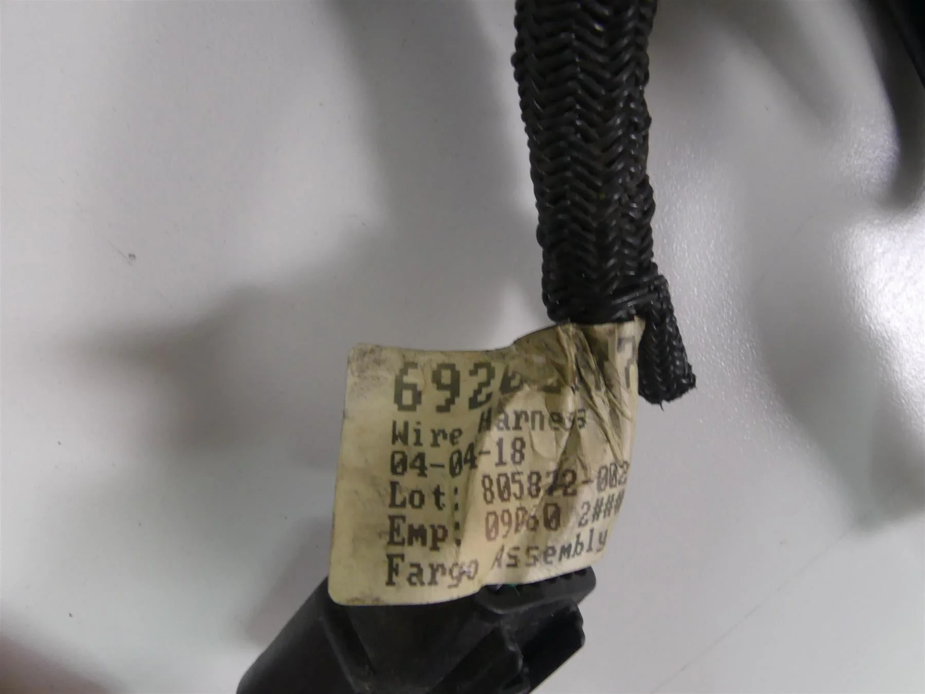 2018 Harley Sportster XL1200 Custom Main Wiring Harness Loom - No Abs 69200072B - Image 7
