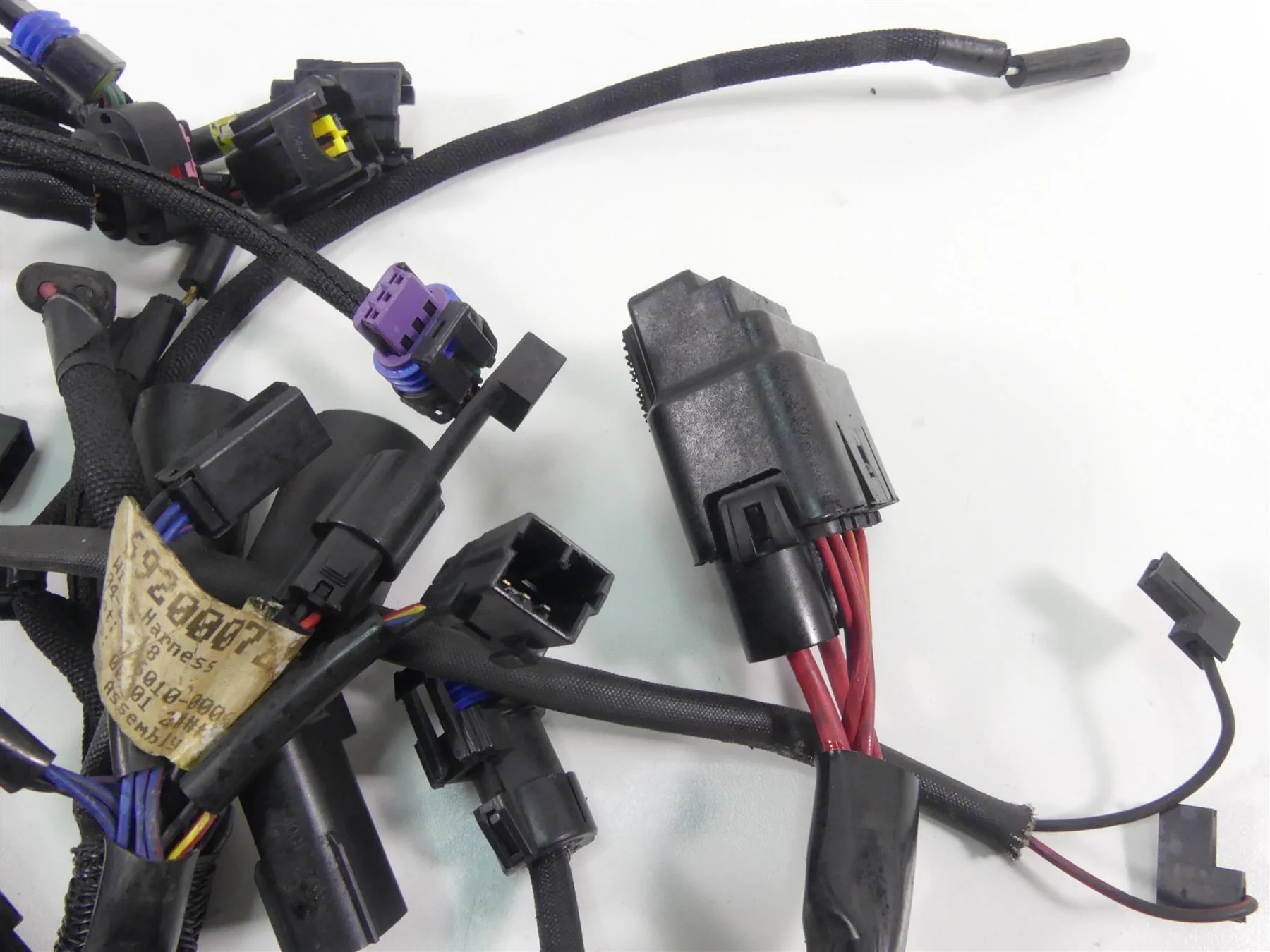 2018 Harley Sportster XL1200 Custom Main Wiring Harness Loom - No Abs 69200072B - Image 8