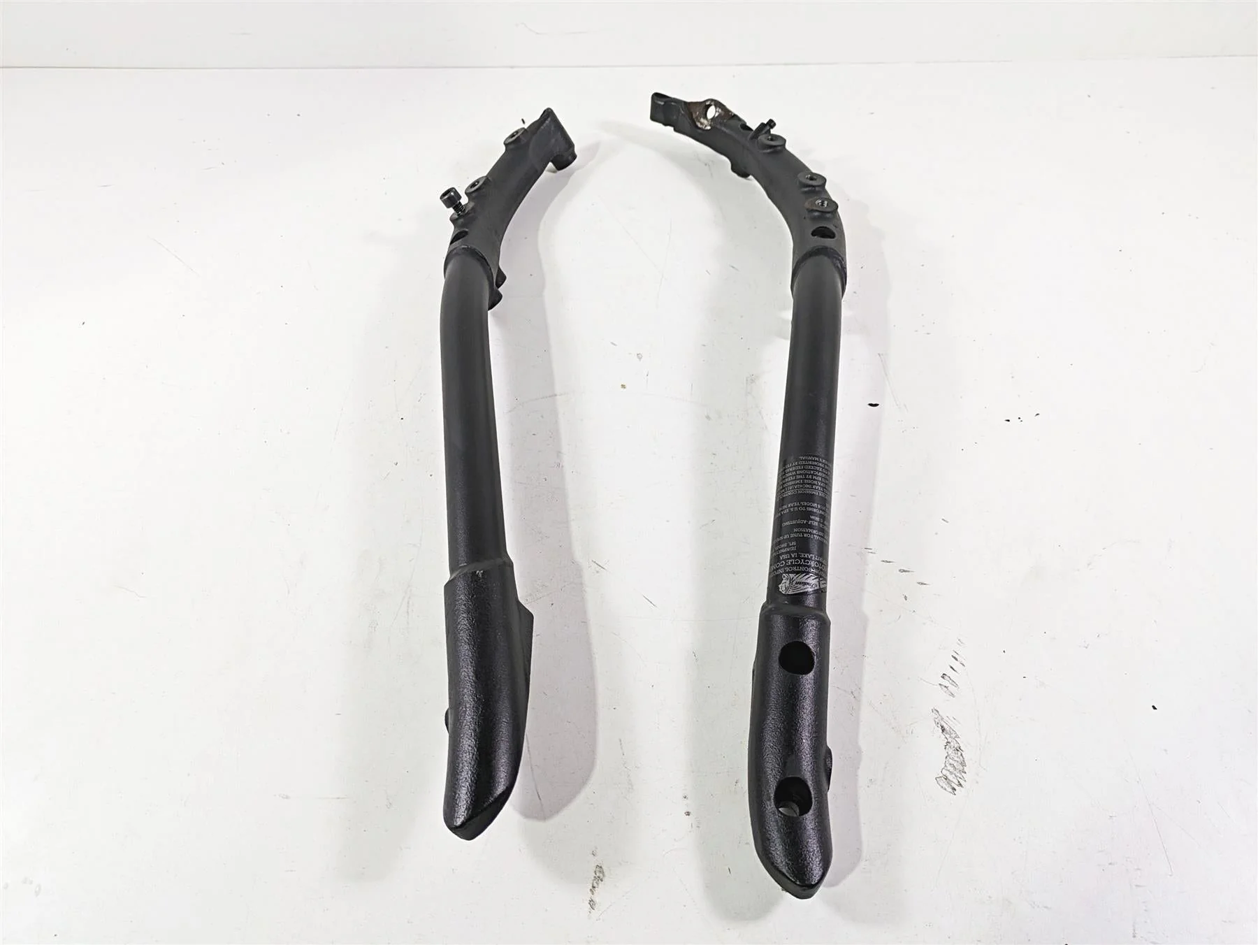 2018 Indian Chieftain Dark Horse Front Frame Rail Downtube Set 1018970 1026128 - Image 12