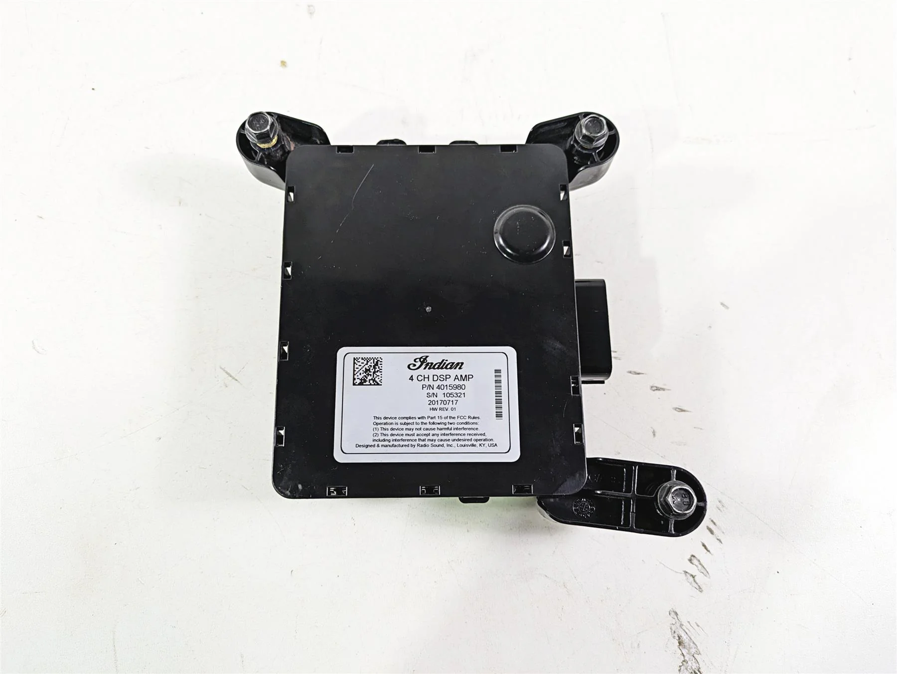 2018 Indian Chieftain Dark Horse Front Radio Amp Amplifier Module 4015980