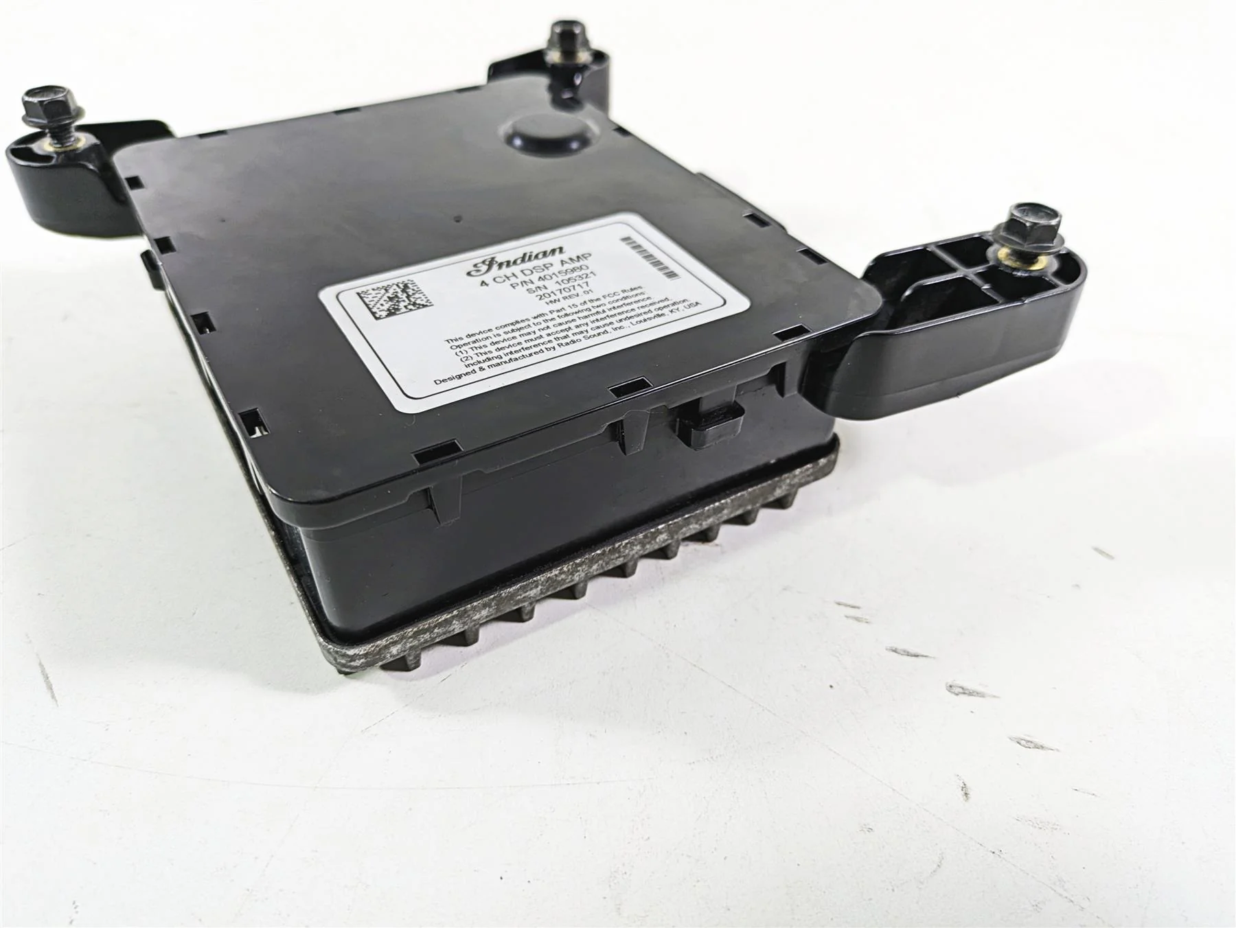 2018 Indian Chieftain Dark Horse Front Radio Amp Amplifier Module 4015980 - Image 7