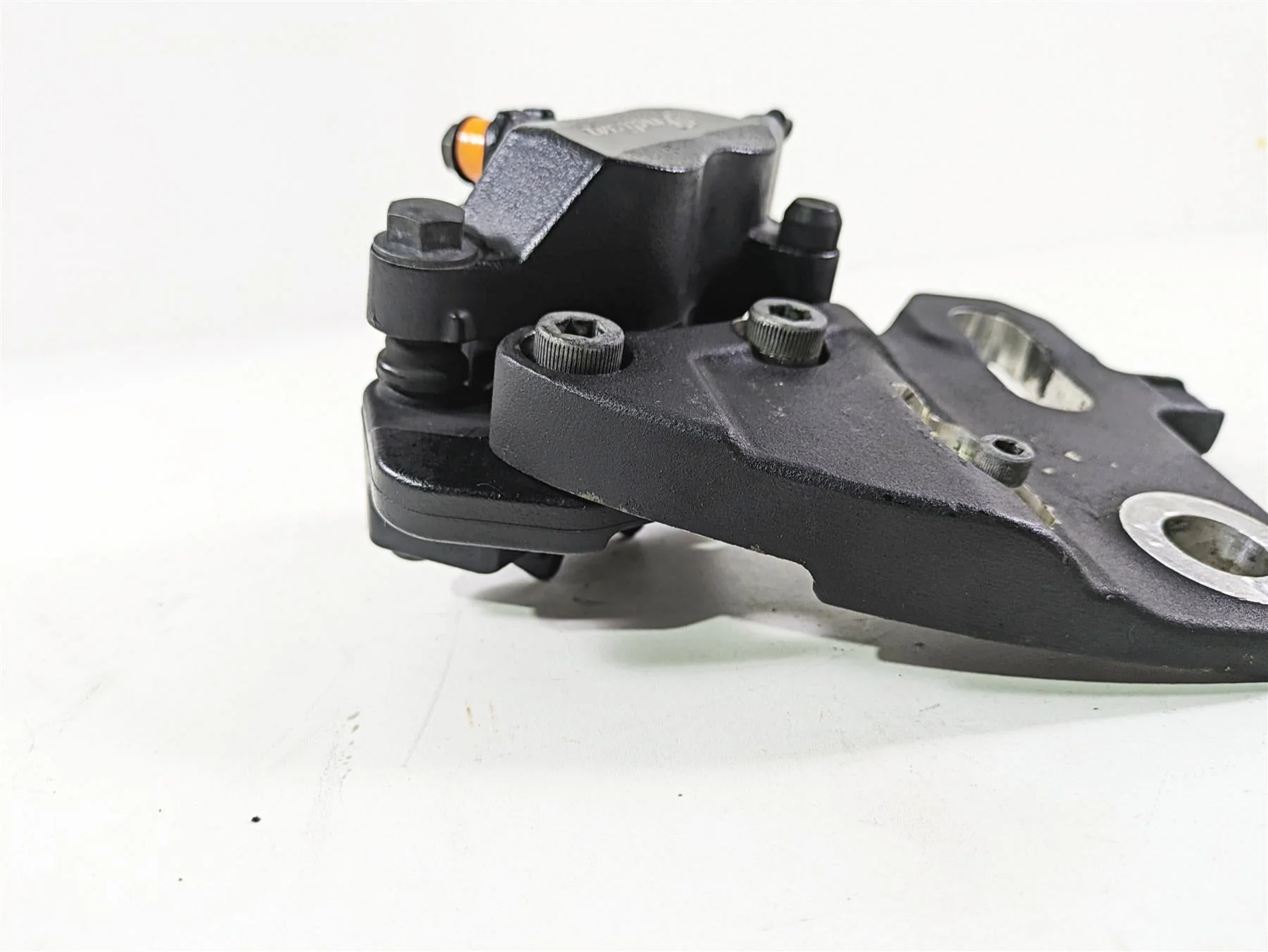 2018 Indian Chieftain Dark Horse Rear  Brake Caliper & Mount 1912006 - Image 8