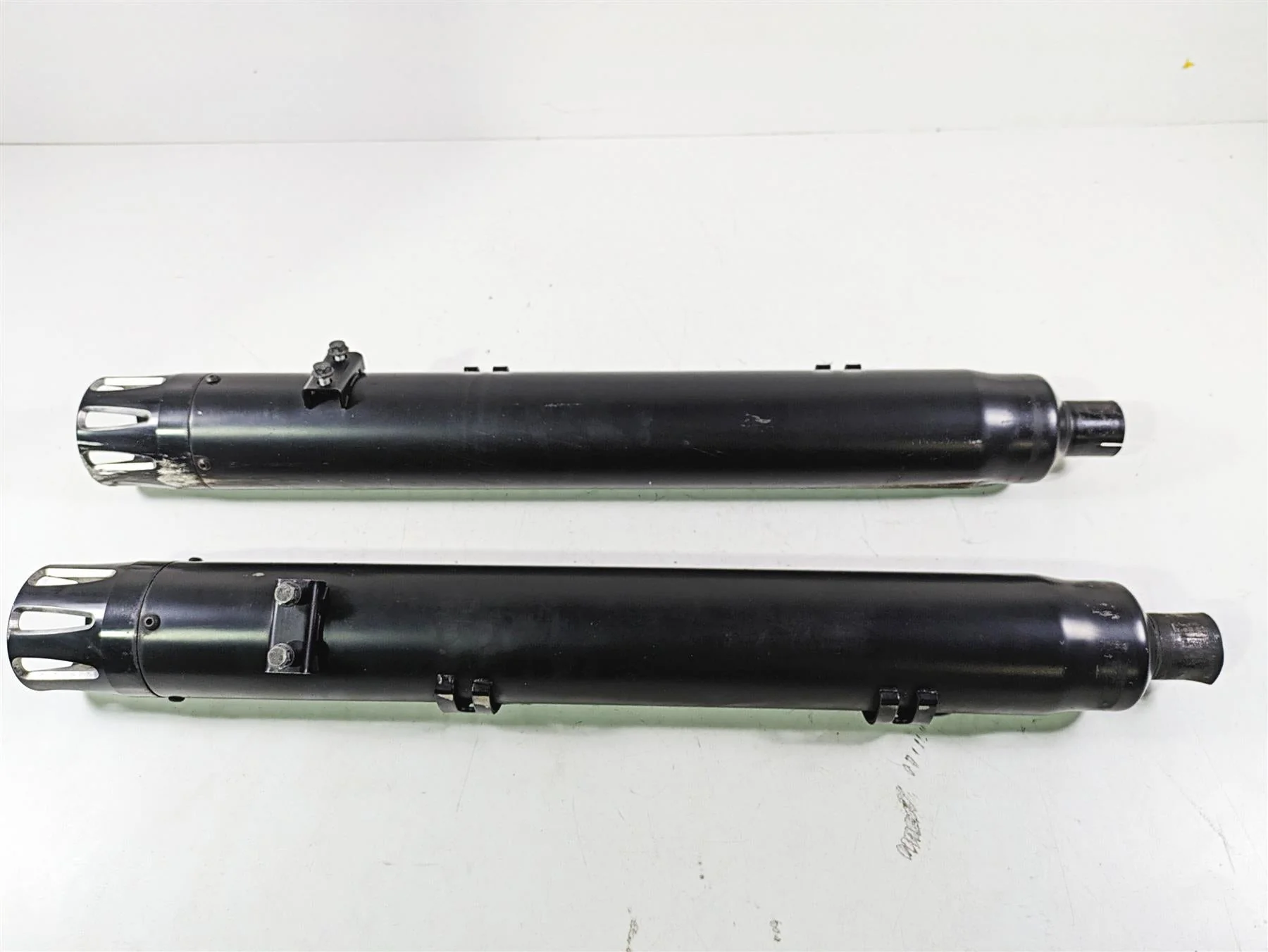 2018 Indian Chieftain Dark Horse Rinehart 4" Slip on Muffler Set 500-0501-Slot - Image 7