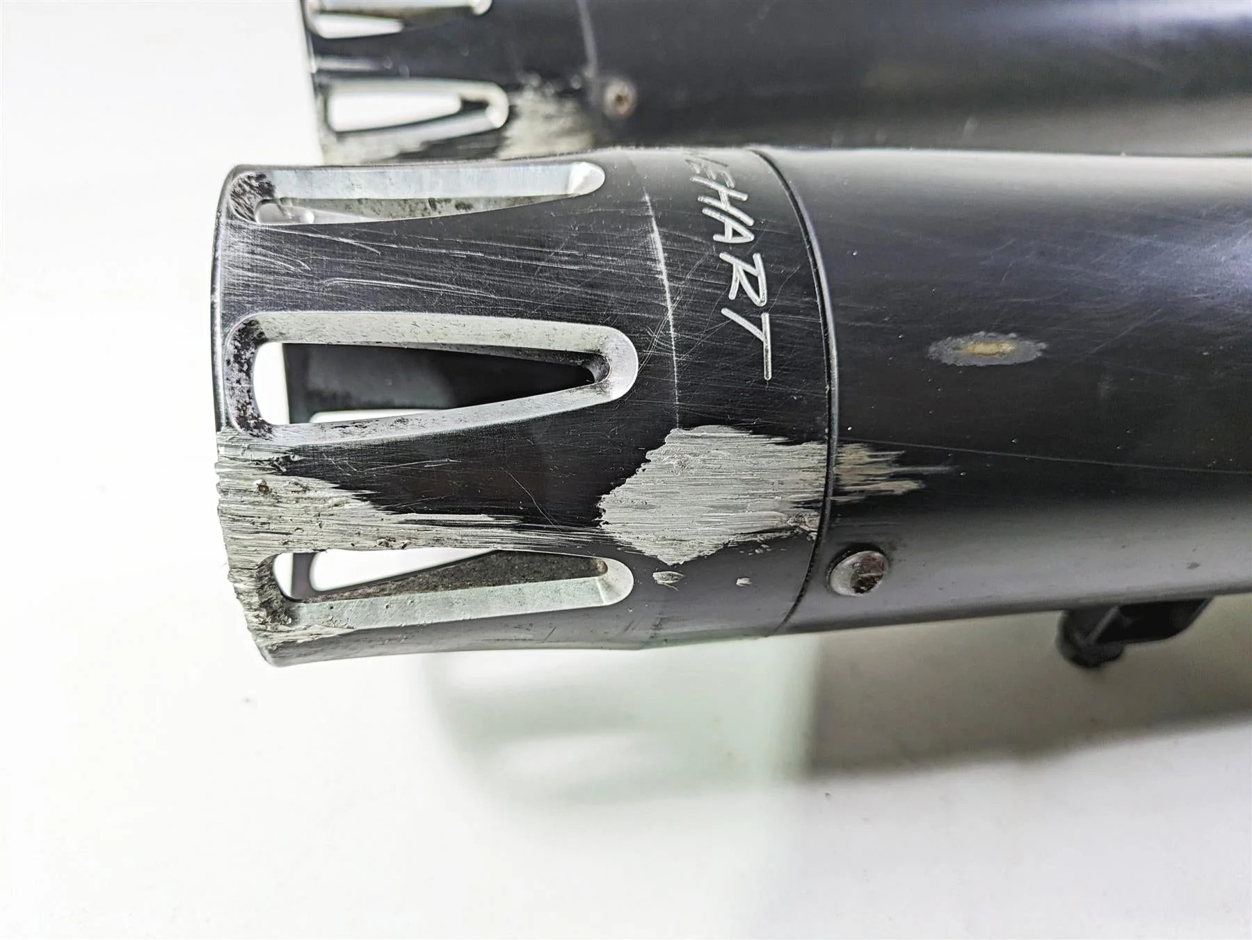 2018 Indian Chieftain Dark Horse Rinehart 4" Slip on Muffler Set 500-0501-Slot - Image 9