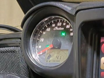 2018 Indian Chieftain Dark Horse Speedometer Speedo Gauge Instrument 29K 3280722 - Image 2