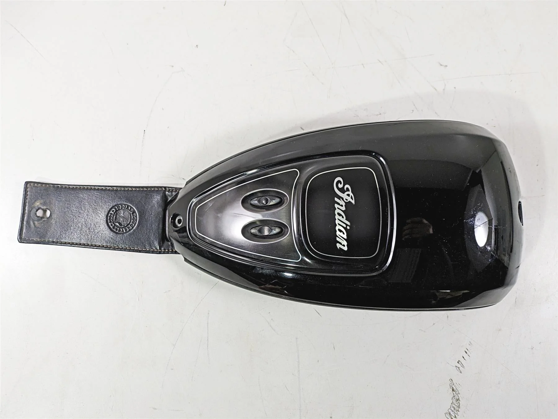 2018 Indian Chieftain Dark Horse Upper Tank Dash Console & Knobs 5633653 - Image 7