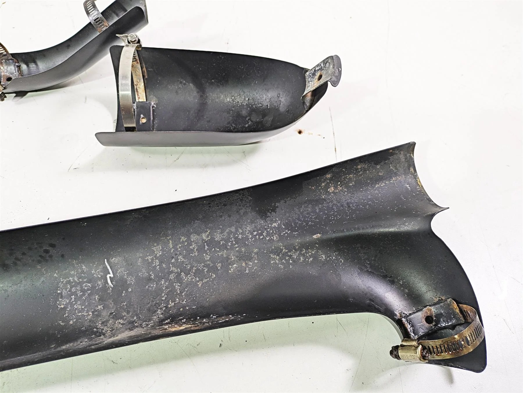 2018 Indian Chieftain Limited Black Exhaust Header Heatshield Set 1262531 - Image 11