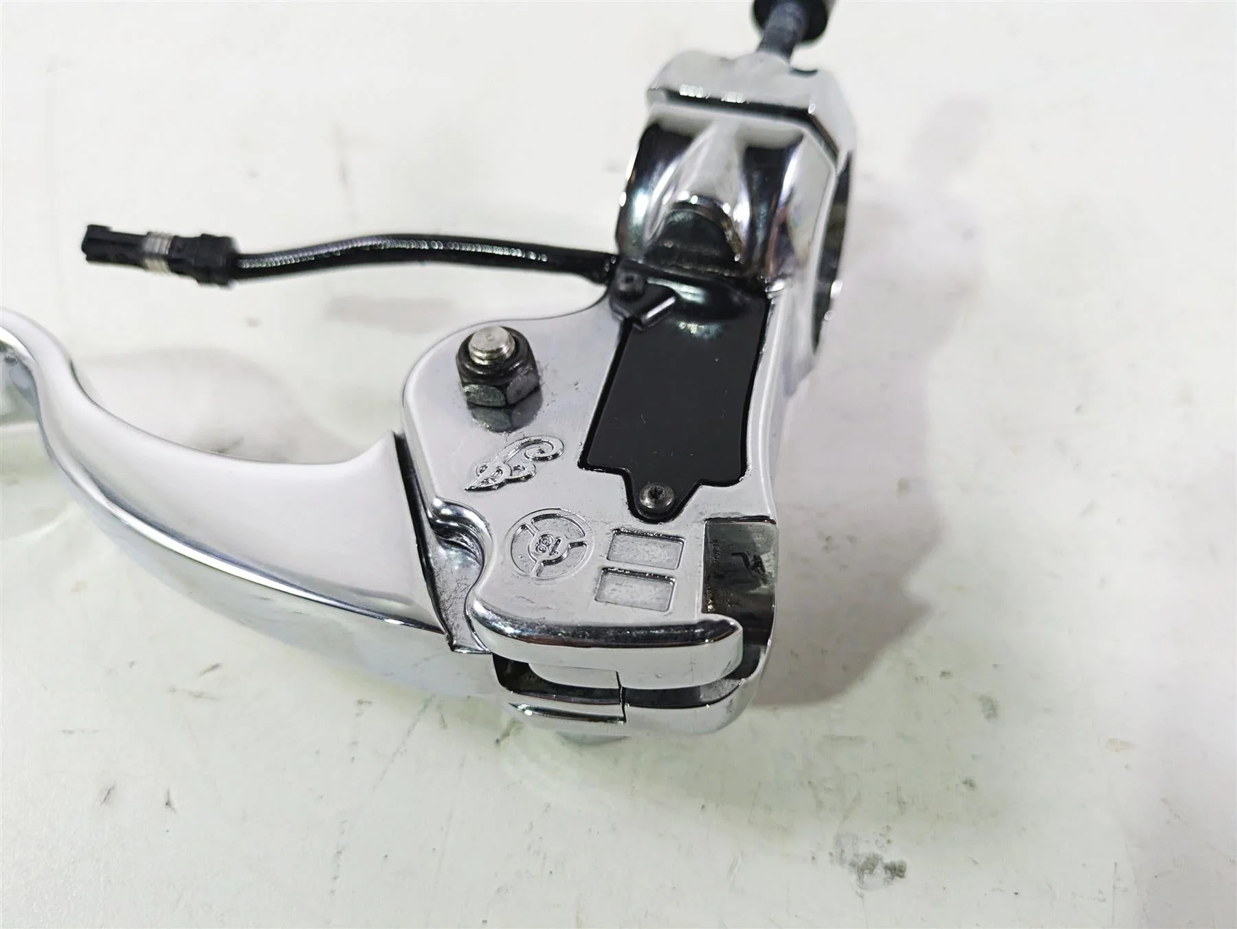 2018 Indian Chieftain Limited Chrome Clutch Perch & Lever Switch 1323459 1323706 - Image 11