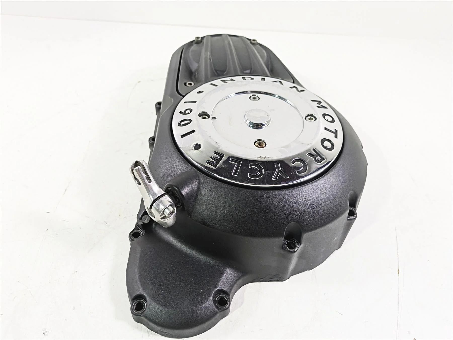 2018 Indian Chieftain Limited Primary Drive Clutch Engine Cover 1205125-521 - Image 3