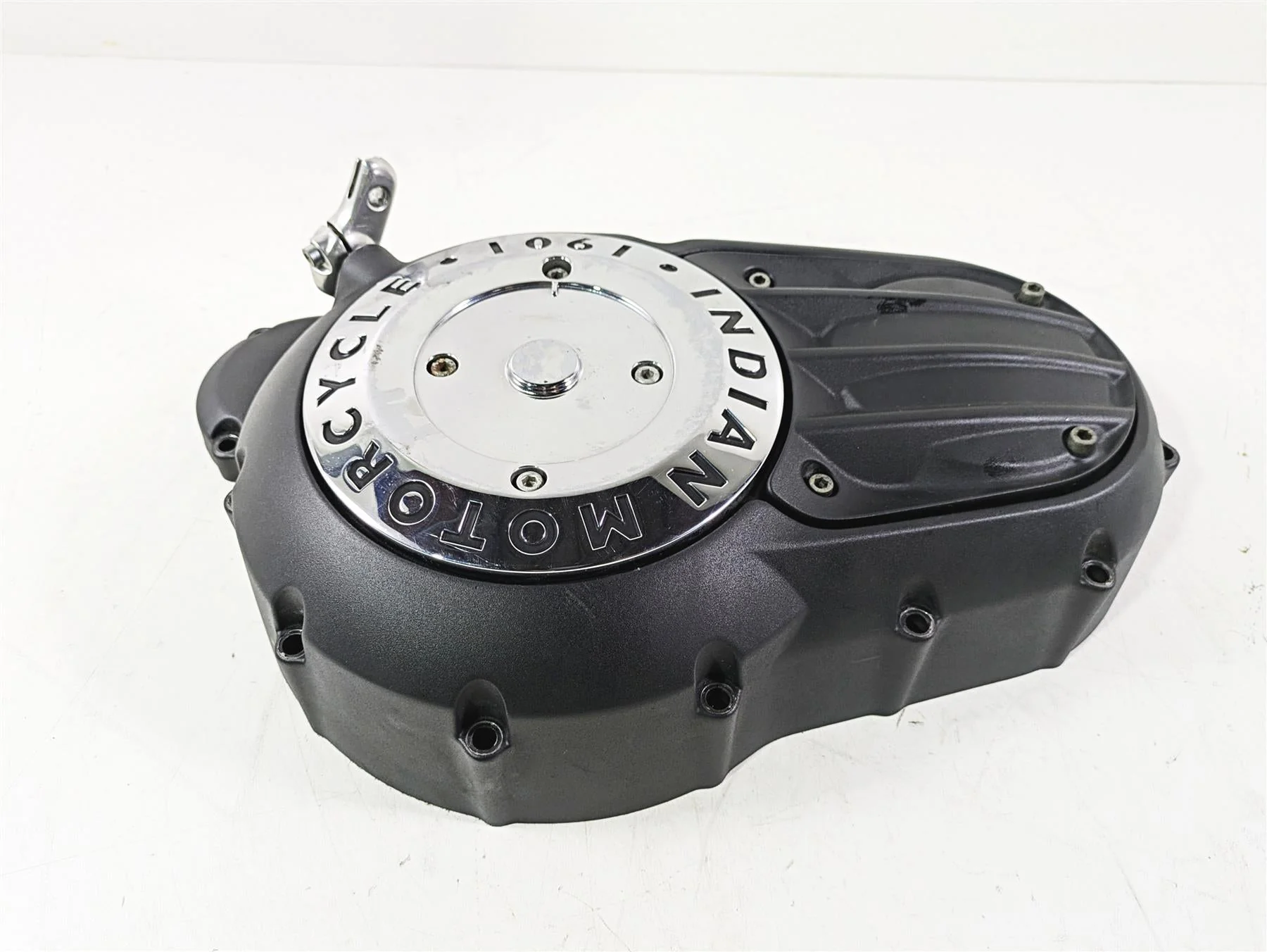 2018 Indian Chieftain Limited Primary Drive Clutch Engine Cover 1205125-521 - Image 4