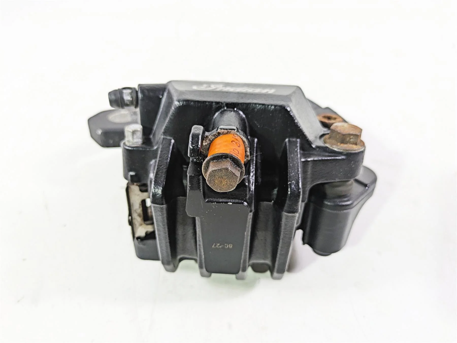 2018 Indian Chieftain Limited Rear Brake Caliper & Bracket 1912006 - Image 4