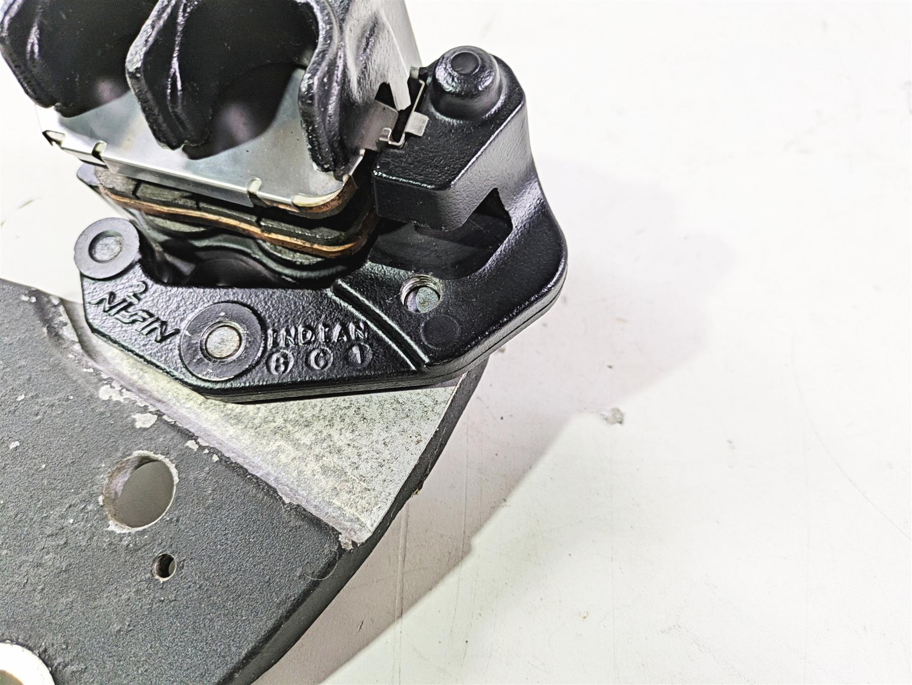 2018 Indian Chieftain Limited Rear Brake Caliper & Bracket 1912006 - Image 8