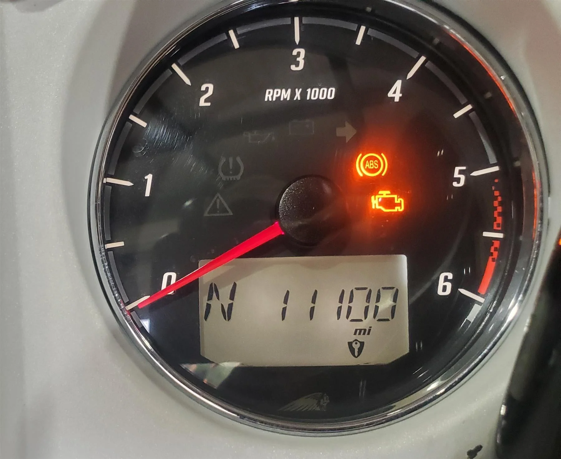 2018 Indian Chieftain Limited Speedometer Gauge Instrument Cluster 11K 3280722 - Image 3