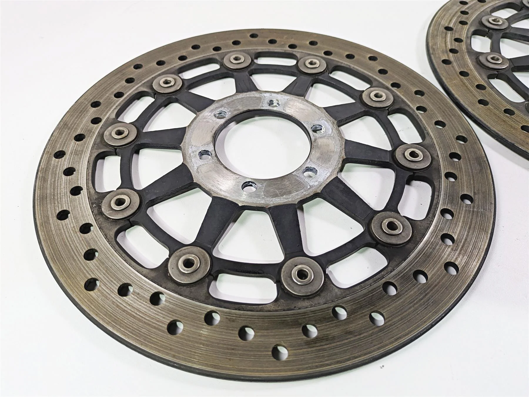 2018 Indian Springfield Dark Horse Front Brake Disc Rotor Set 1911624 - Image 10