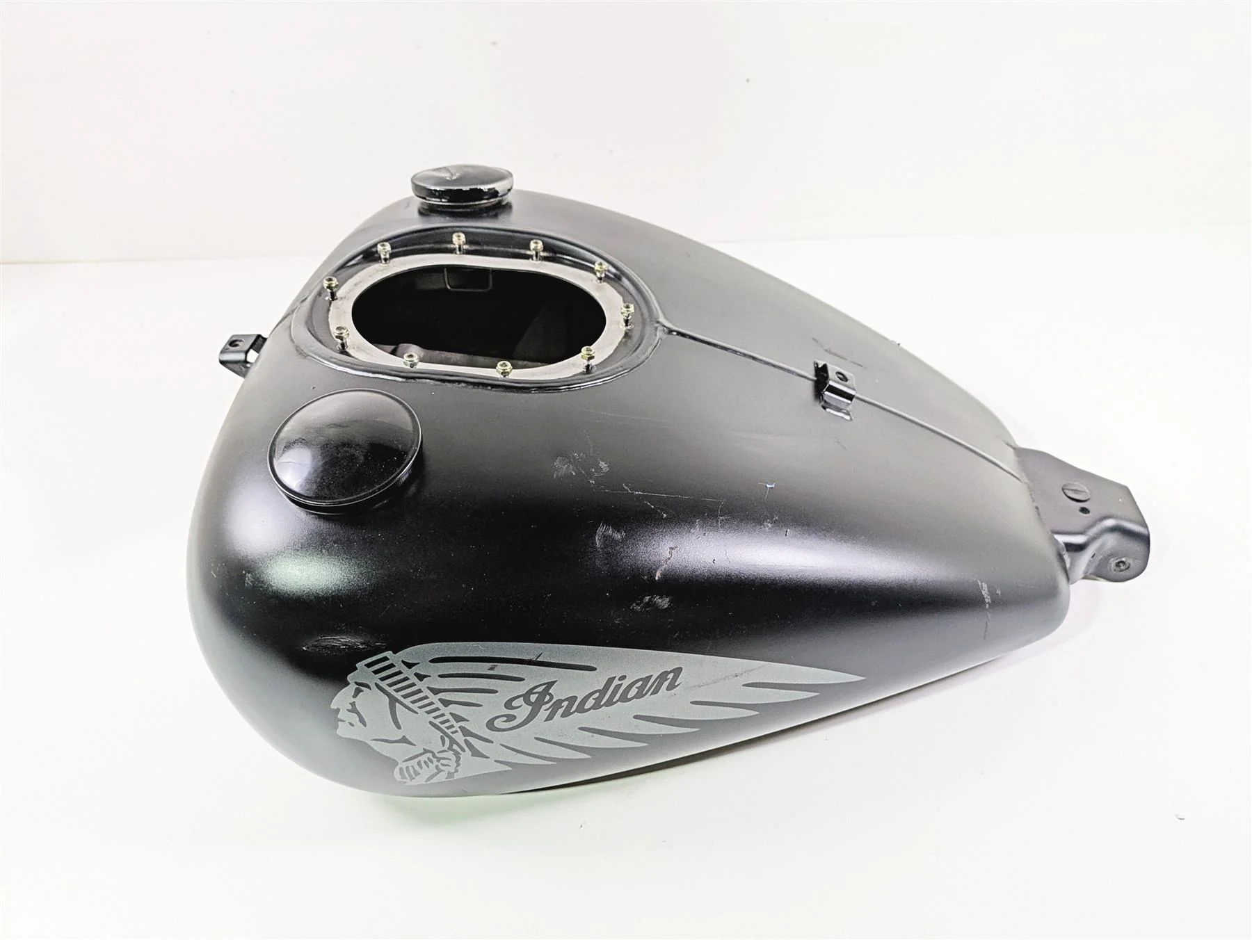 2018 Indian Springfield Dark Horse Fuel Gas Petrol Tank Reservoir - Read 1021997 - Image 4