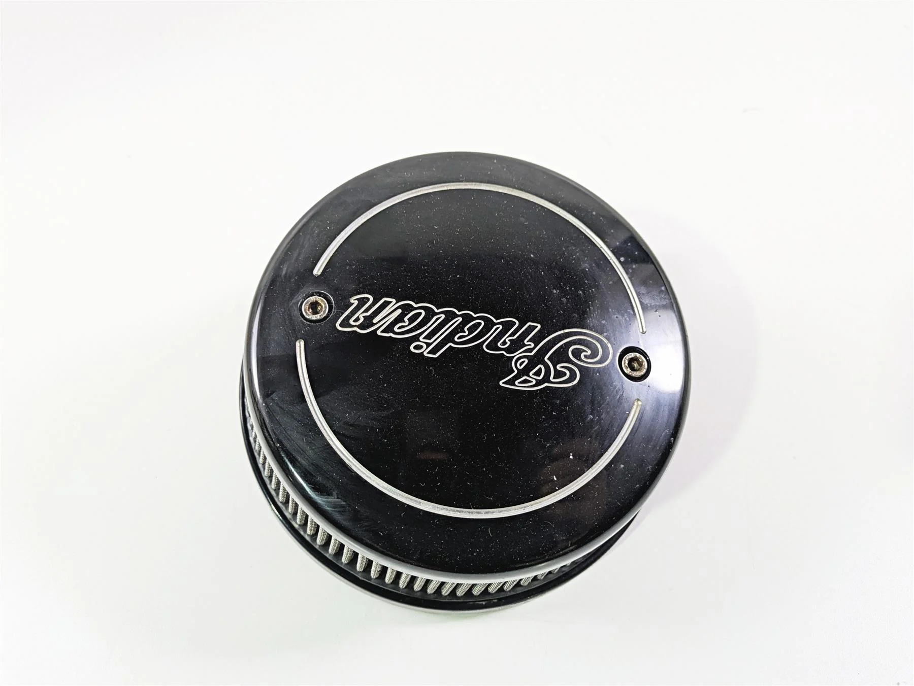 2018 Indian Springfield Dark Horse High Flow Round Air Box Cleaner 2880654 - Image 3