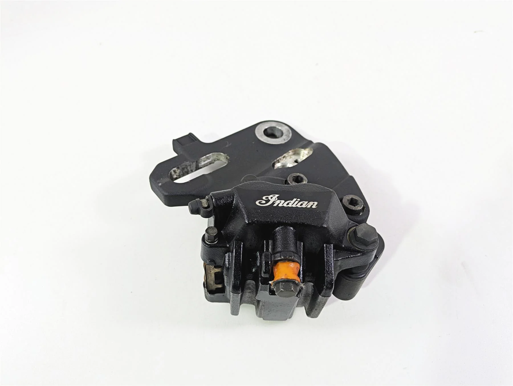 2018 Indian Springfield Dark Horse Nissin Rear Brake Caliper & Mount 1912006