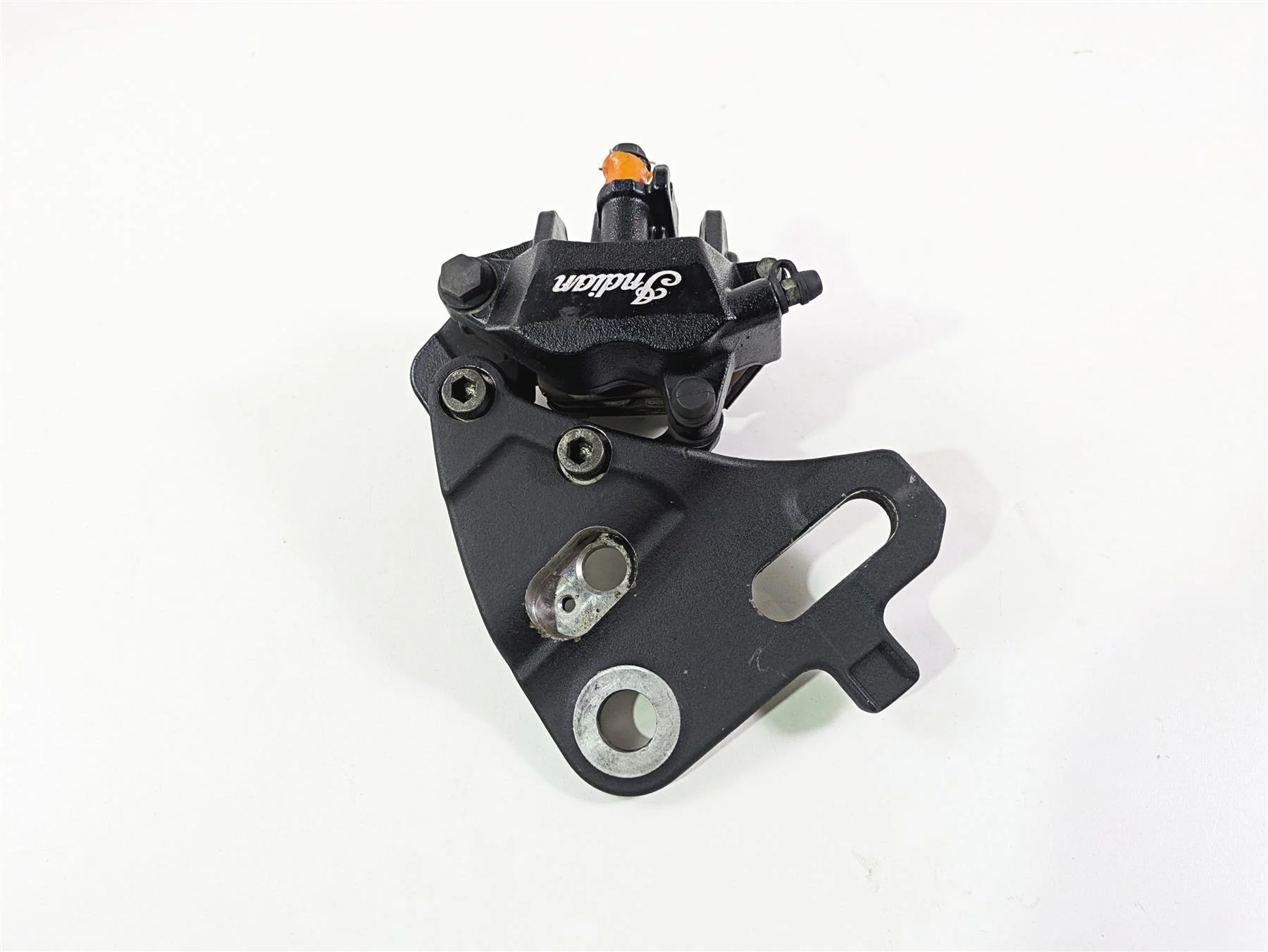 2018 Indian Springfield Dark Horse Nissin Rear Brake Caliper & Mount 1912006 - Image 3