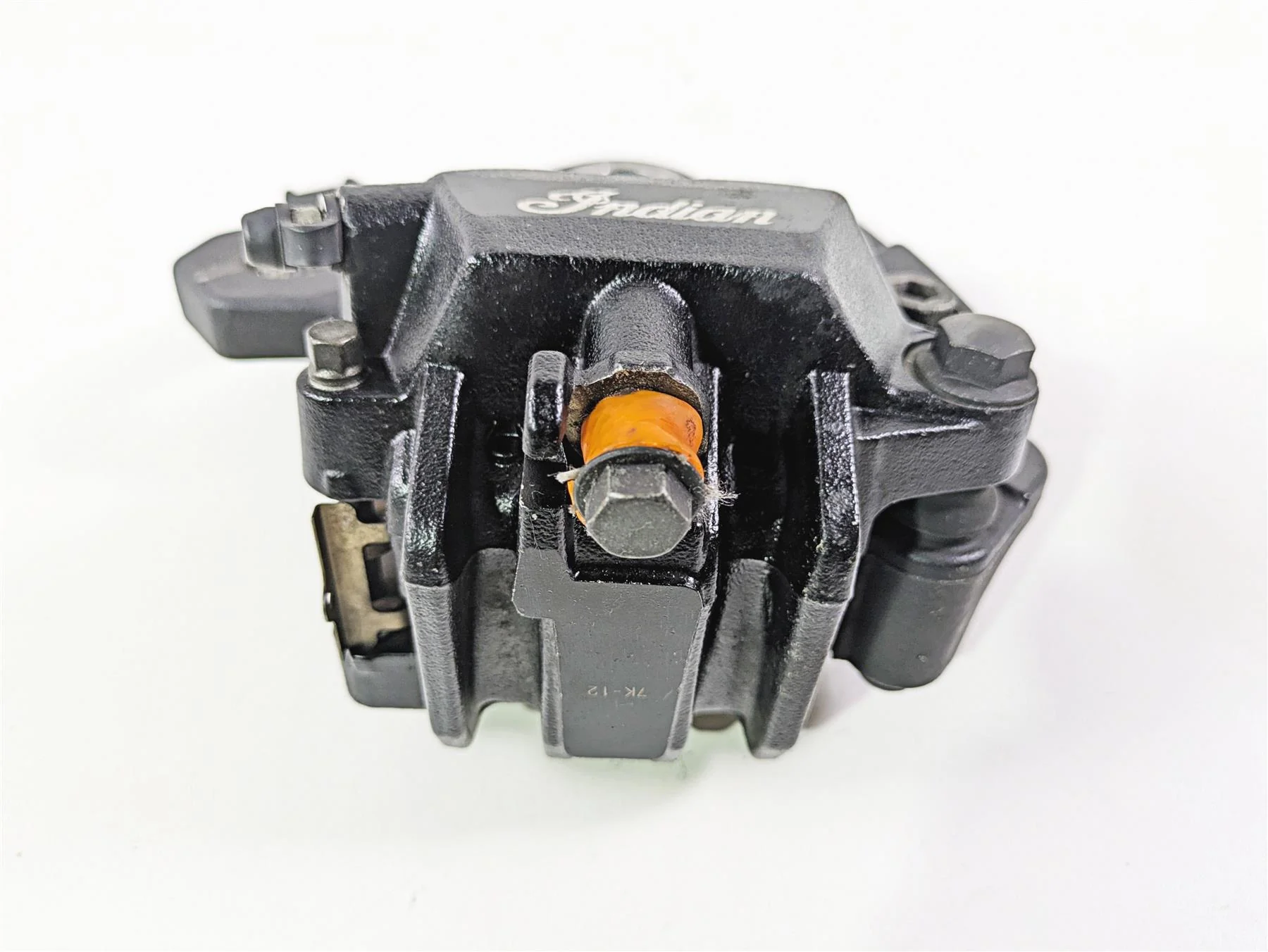 2018 Indian Springfield Dark Horse Nissin Rear Brake Caliper & Mount 1912006 - Image 6