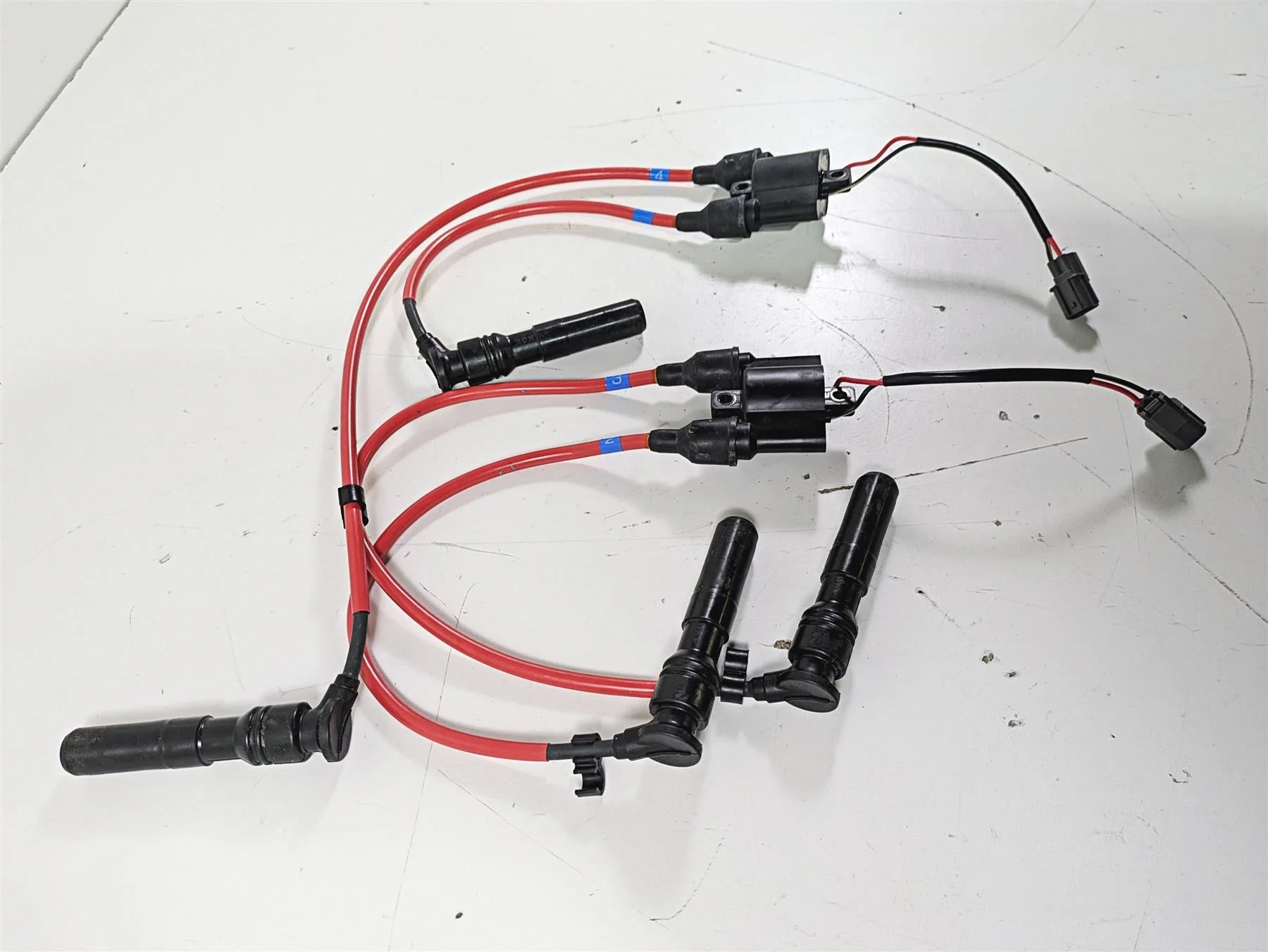2018 Kawasaki STX-15F Jetski Ignition Coil Set - Tested 21121-0720 21121-0744 - Image 2
