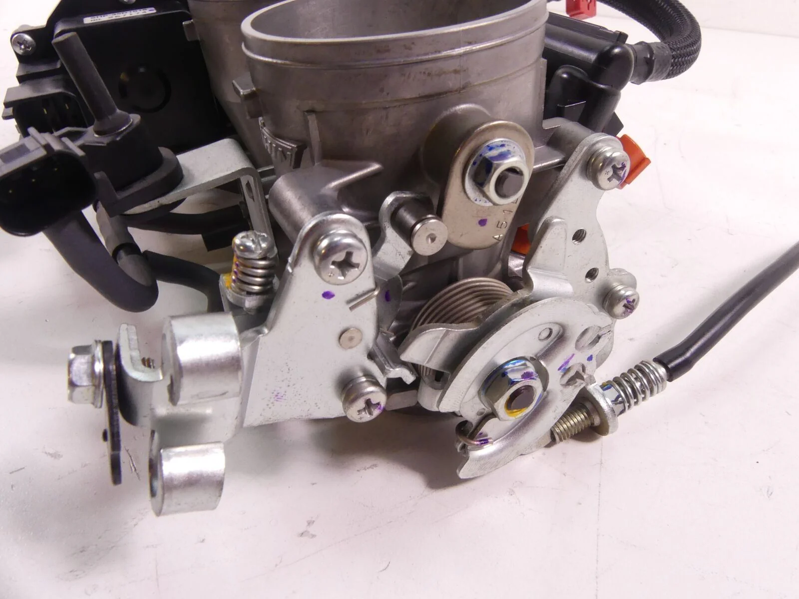 2018 Kawasaki ZX6R ZX636 Ninja Throttle Body Fuel Injection Ttk38 16163-0772 - Image 10
