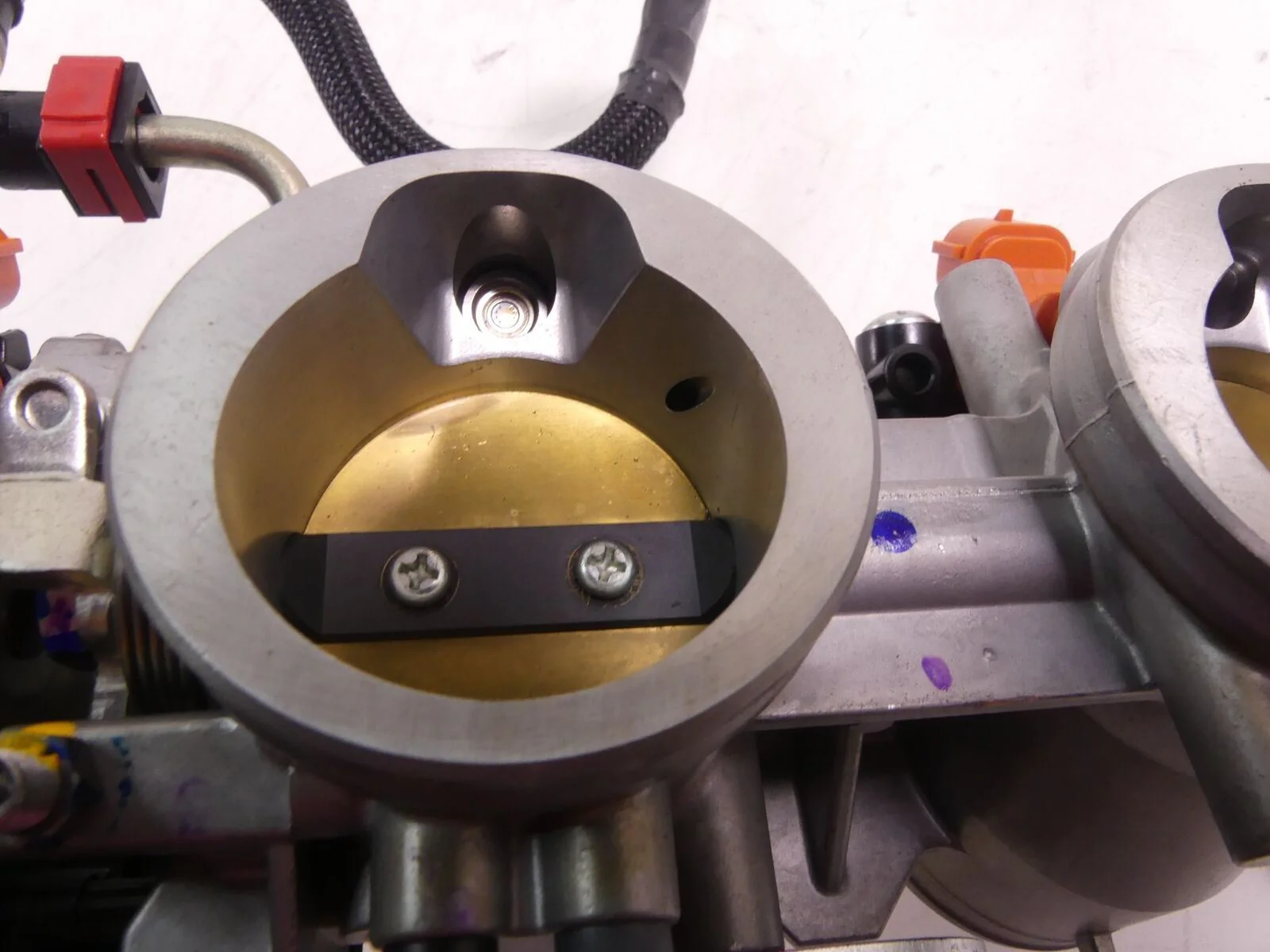 2018 Kawasaki ZX6R ZX636 Ninja Throttle Body Fuel Injection Ttk38 16163-0772 - Image 7