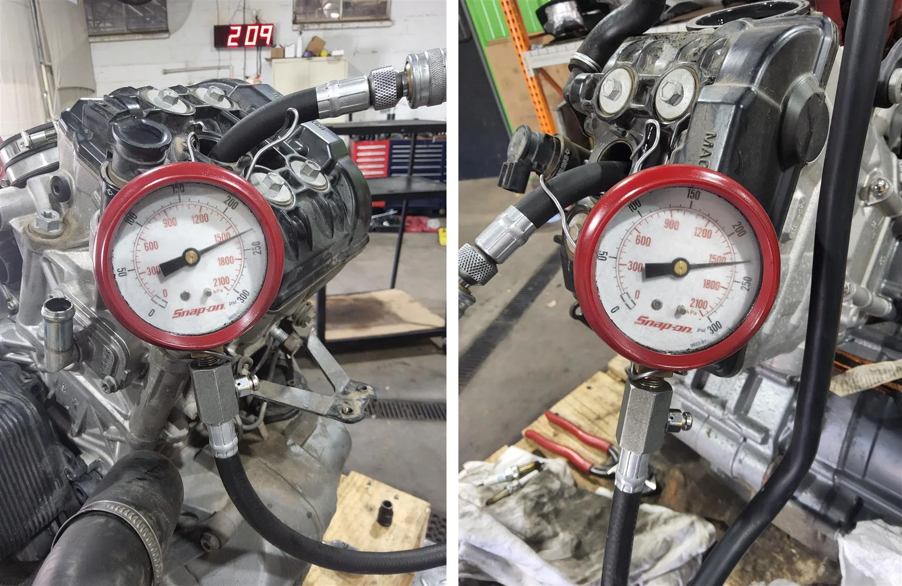 2018 KTM 1090 Adventure R Running LC8 Engine Motor 10k - Video 6043000004424 - Image 2